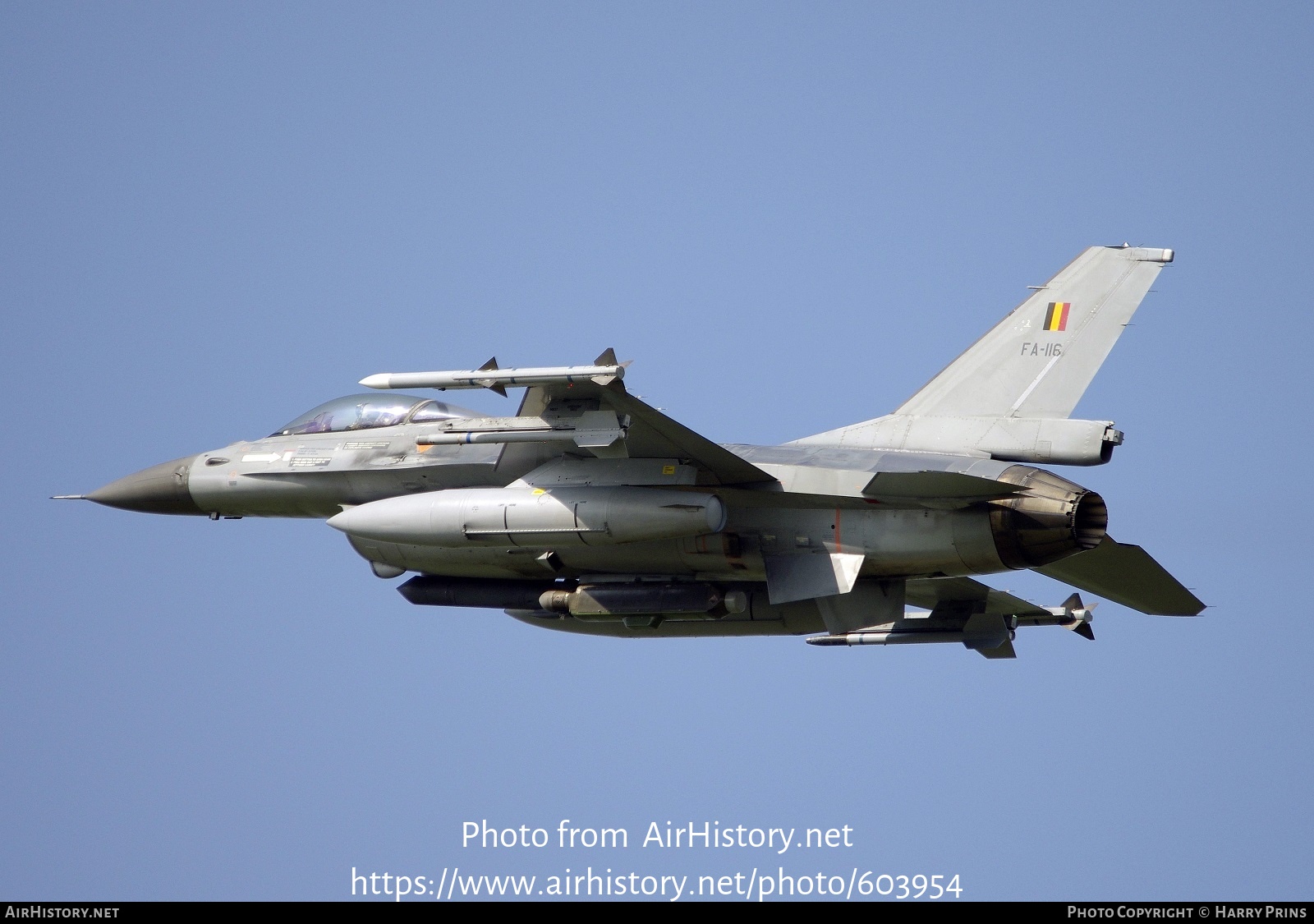 Aircraft Photo of FA-116 | General Dynamics F-16AM Fighting Falcon | Belgium - Air Force | AirHistory.net #603954