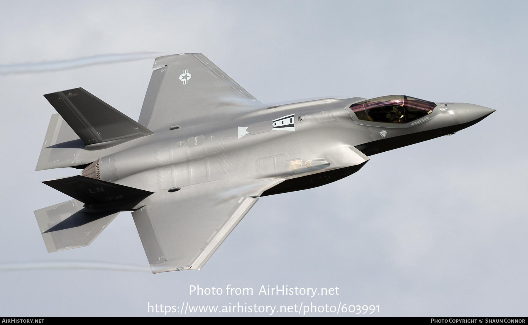 Aircraft Photo of 20-5596 / AF20-5596 | Lockheed Martin F-35A Lightning II | USA - Air Force | AirHistory.net #603991