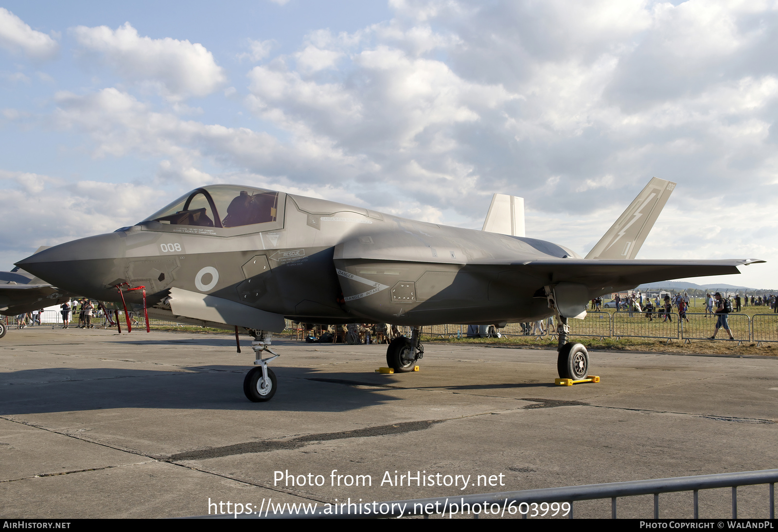 Aircraft Photo of ZM142 | Lockheed Martin F-35B Lightning II | UK - Air Force | AirHistory.net #603999