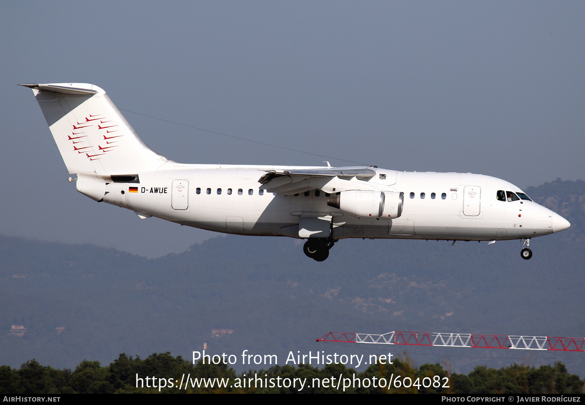 Aircraft Photo of D-AWUE | British Aerospace BAe-146-200 | WDL Aviation | AirHistory.net #604082