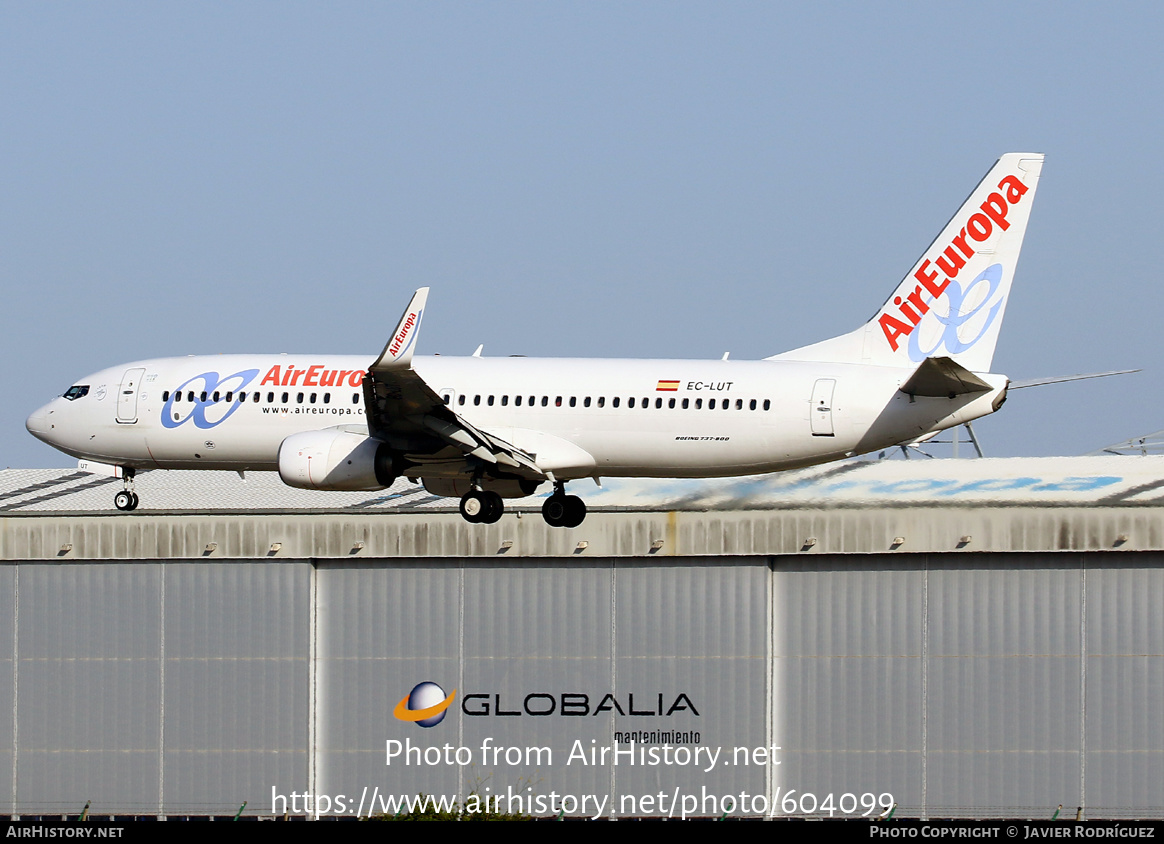 Aircraft Photo of EC-LUT | Boeing 737-85P | Air Europa | AirHistory.net #604099