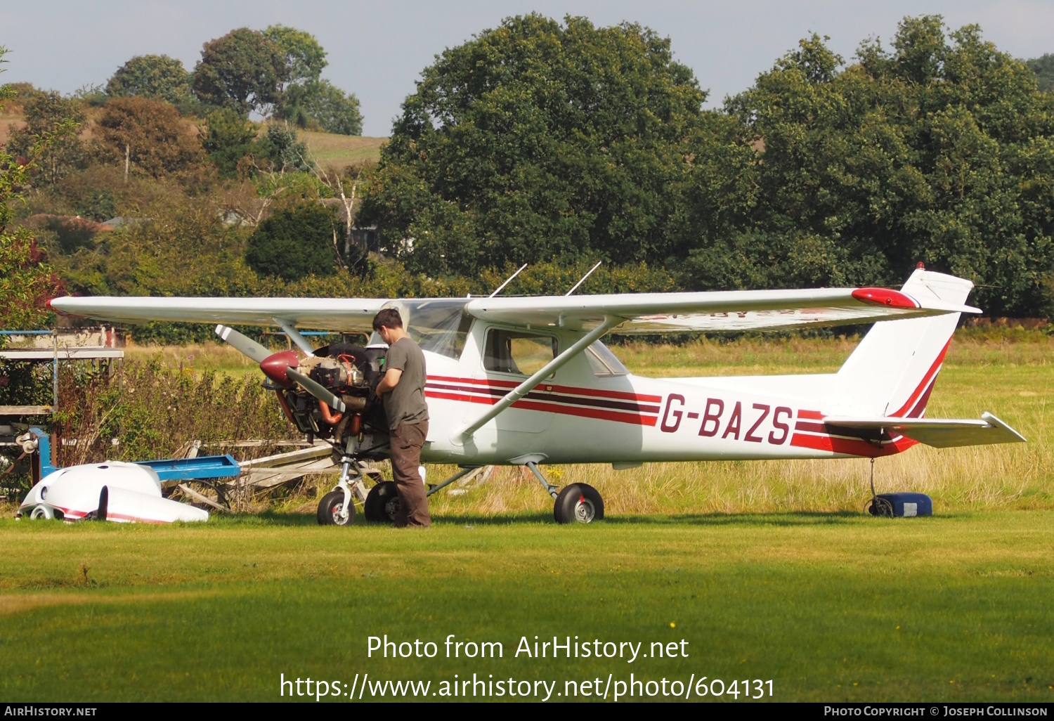 Aircraft Photo of G-BAZS | Reims F150L | AirHistory.net #604131