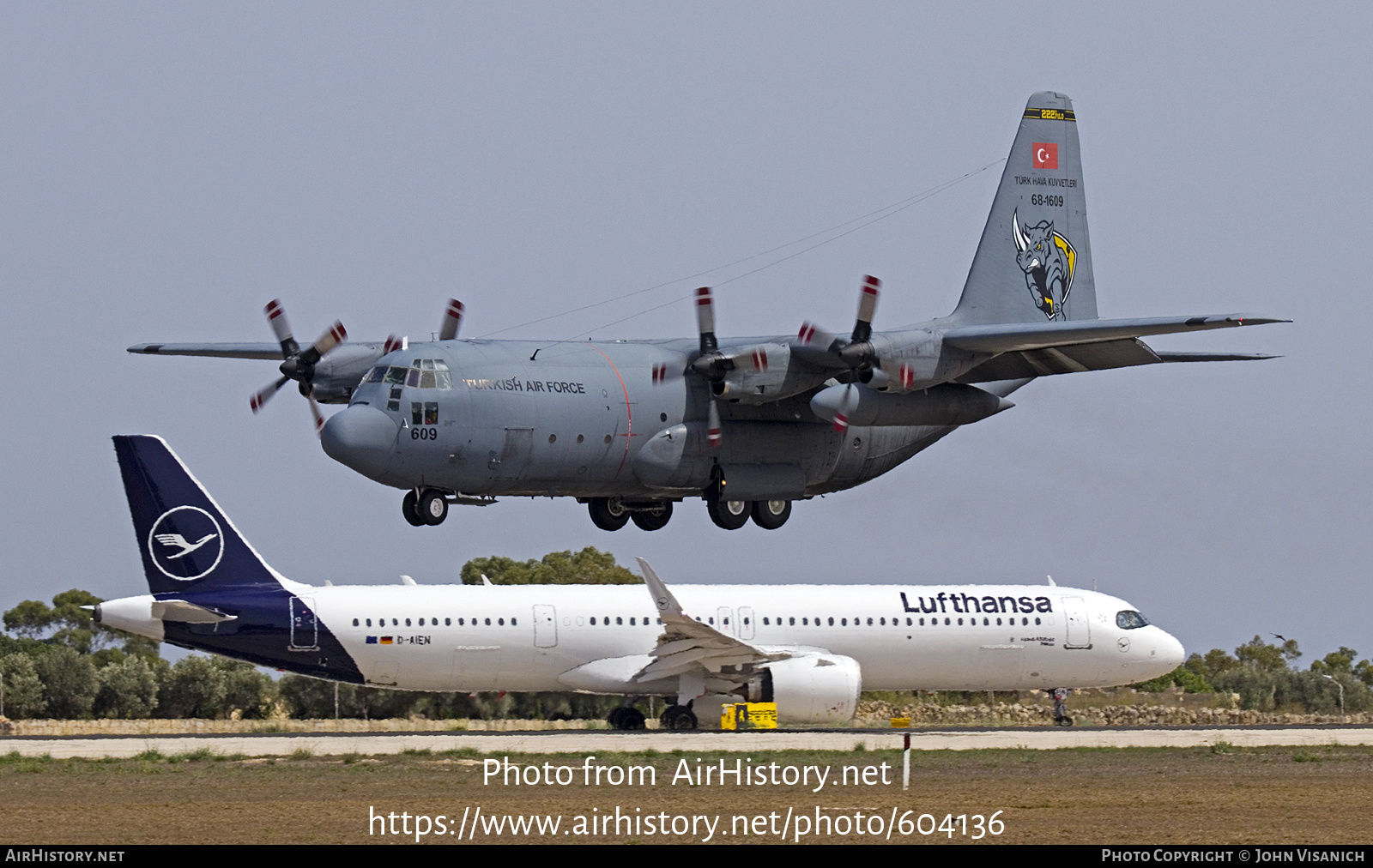 Aircraft Photo of 68-1609 | Lockheed C-130E Hercules (L-382) | Turkey - Air Force | AirHistory.net #604136