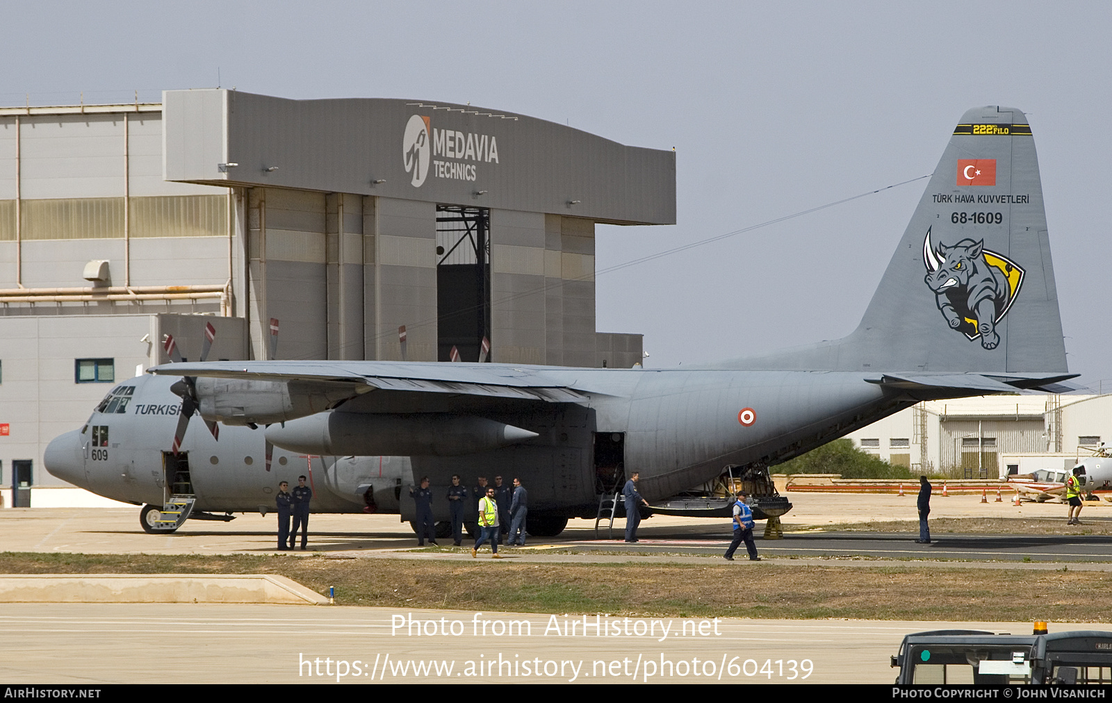 Aircraft Photo of 68-1609 | Lockheed C-130E Hercules (L-382) | Turkey - Air Force | AirHistory.net #604139