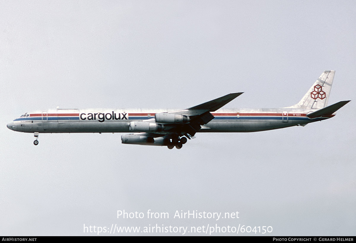 Aircraft Photo of TF-CCV | McDonnell Douglas DC-8-63CF | Cargolux | AirHistory.net #604150