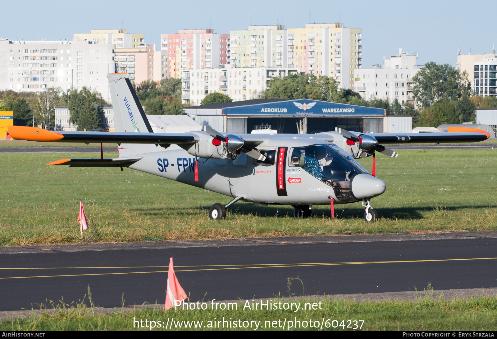 Aircraft Photo of SP-FPM | Partenavia P-68TC | MGGP Aero | AirHistory.net #604237