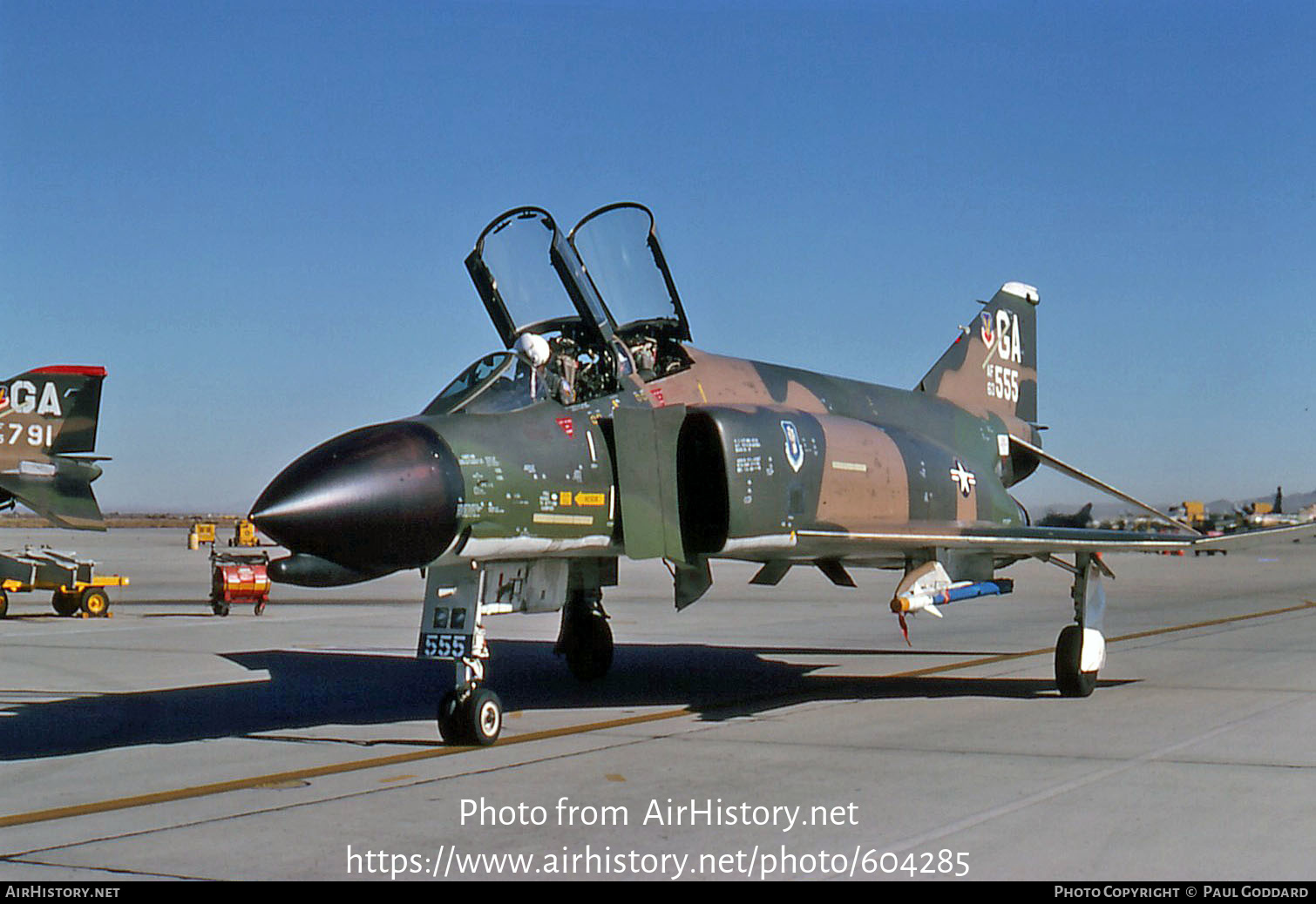 Aircraft Photo Of 63 7555 Af63 555 Mcdonnell F 4c Phantom Ii Usa