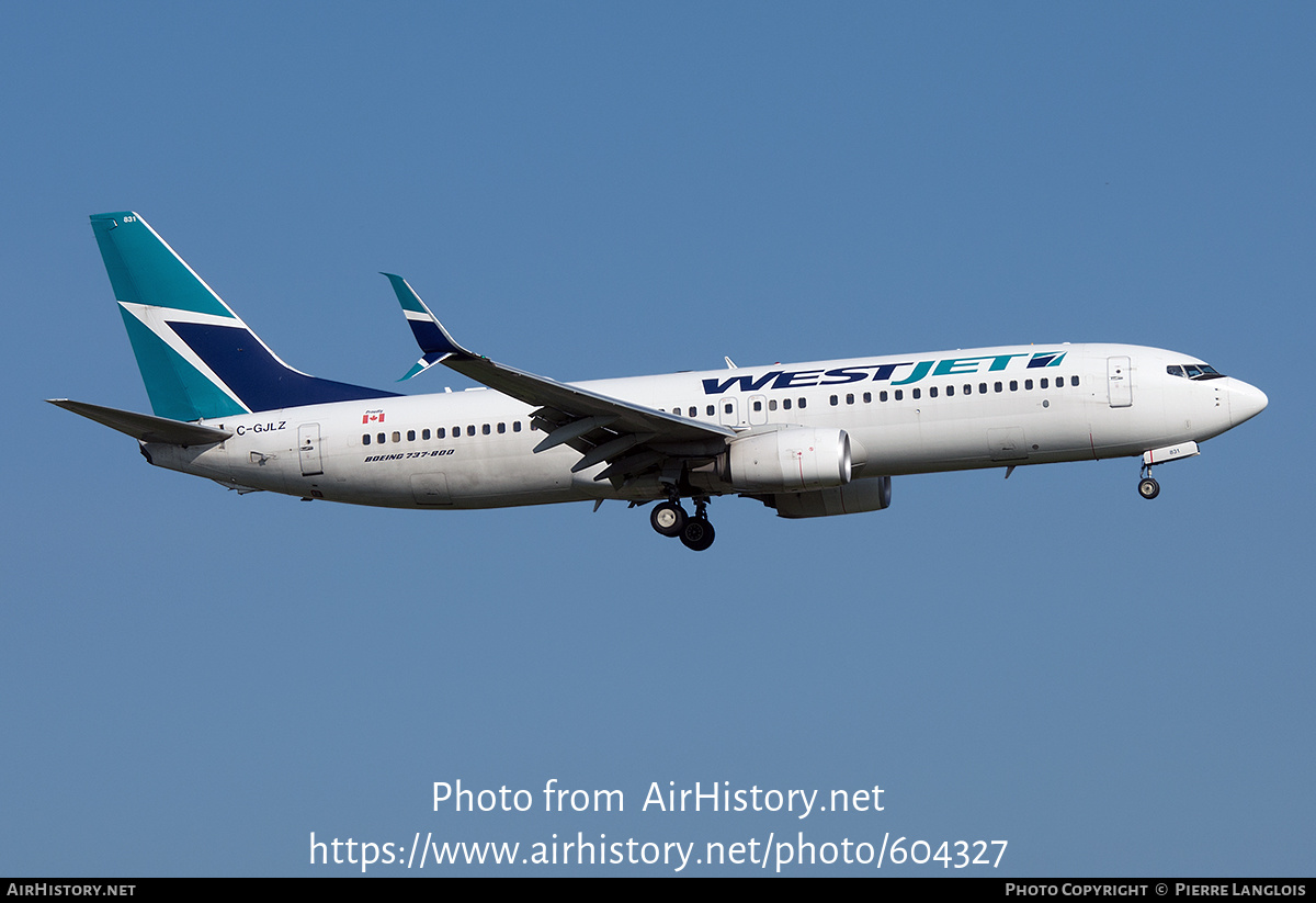 Aircraft Photo of C-GJLZ | Boeing 737-8CT | AirHistory.net #604327