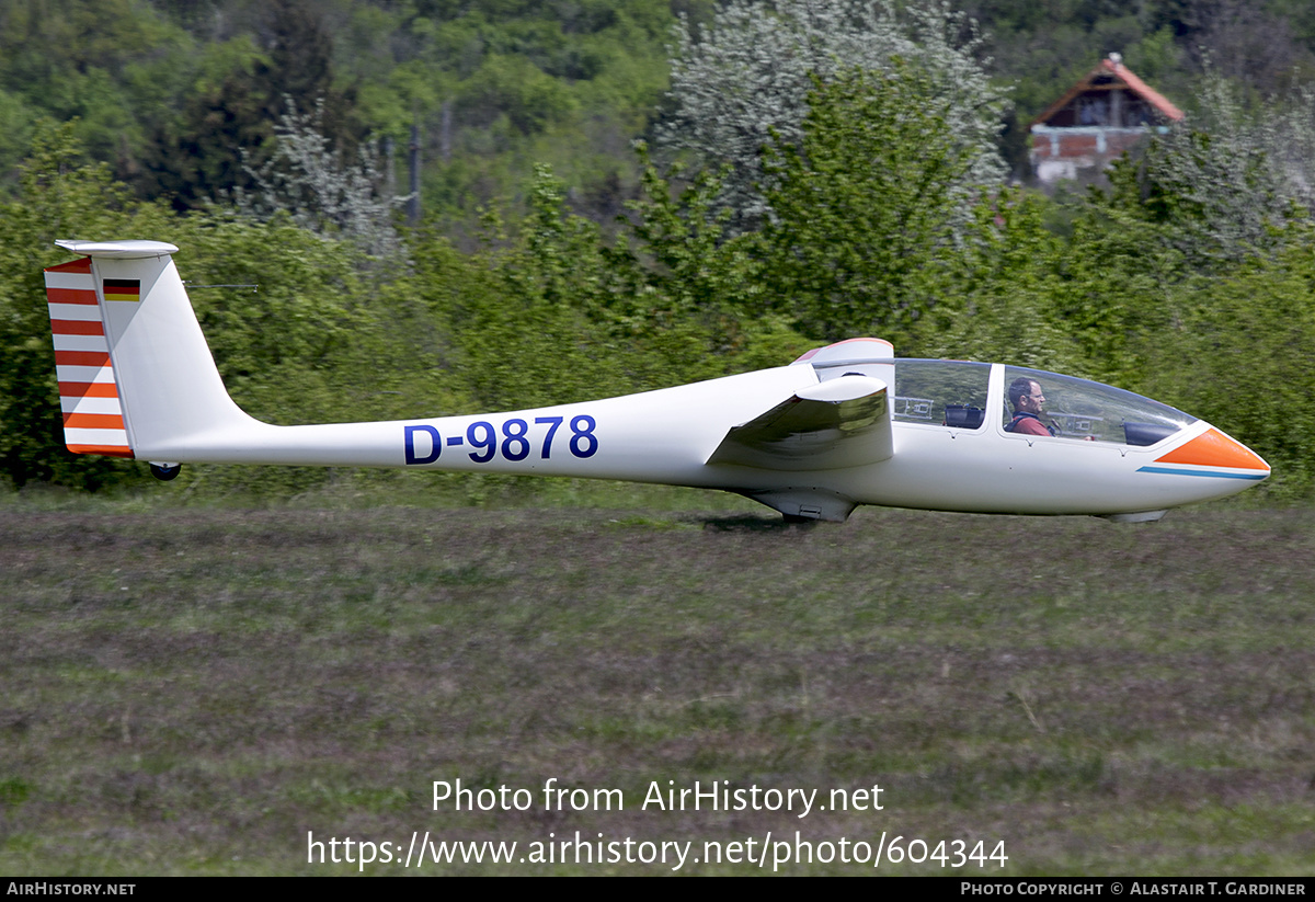 Aircraft Photo of D-9878 | Grob G-103A Twin II | AirHistory.net #604344