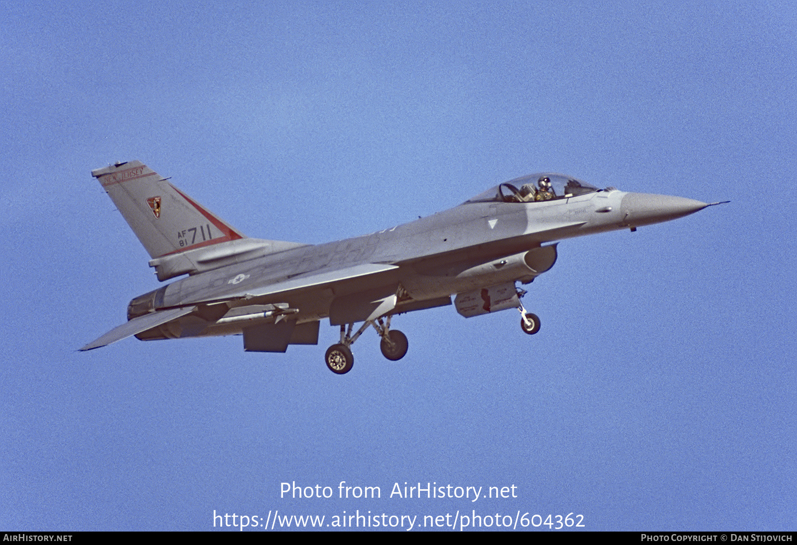 Aircraft Photo of 81-0711 / AF81-711 | General Dynamics F-16A/ADF Fighting Falcon | USA - Air Force | AirHistory.net #604362