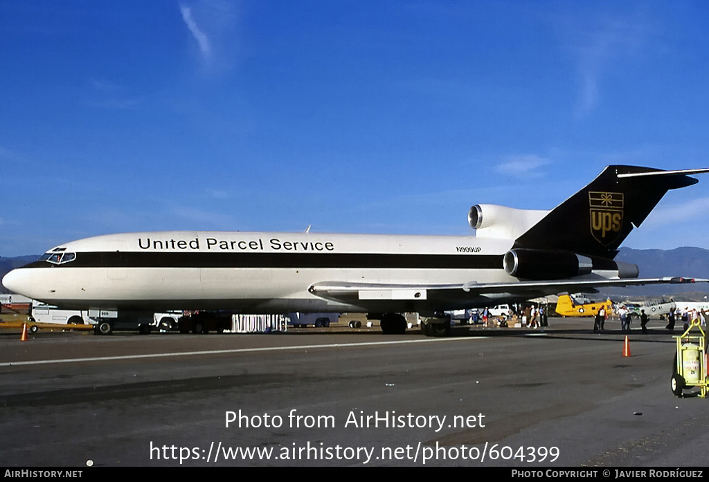 Aircraft Photo of N909UP | Boeing 727-27C(QF) | United Parcel Service - UPS | AirHistory.net #604399