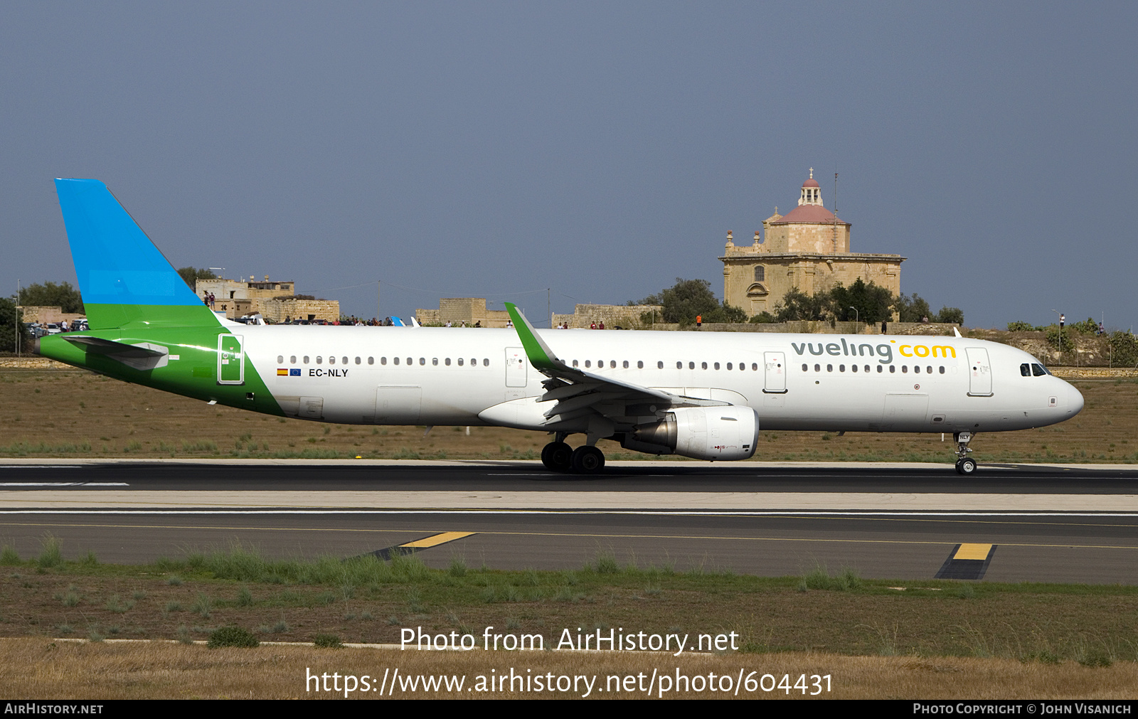 Aircraft Photo of EC-NLY | Airbus A321-211 | Vueling Airlines | AirHistory.net #604431