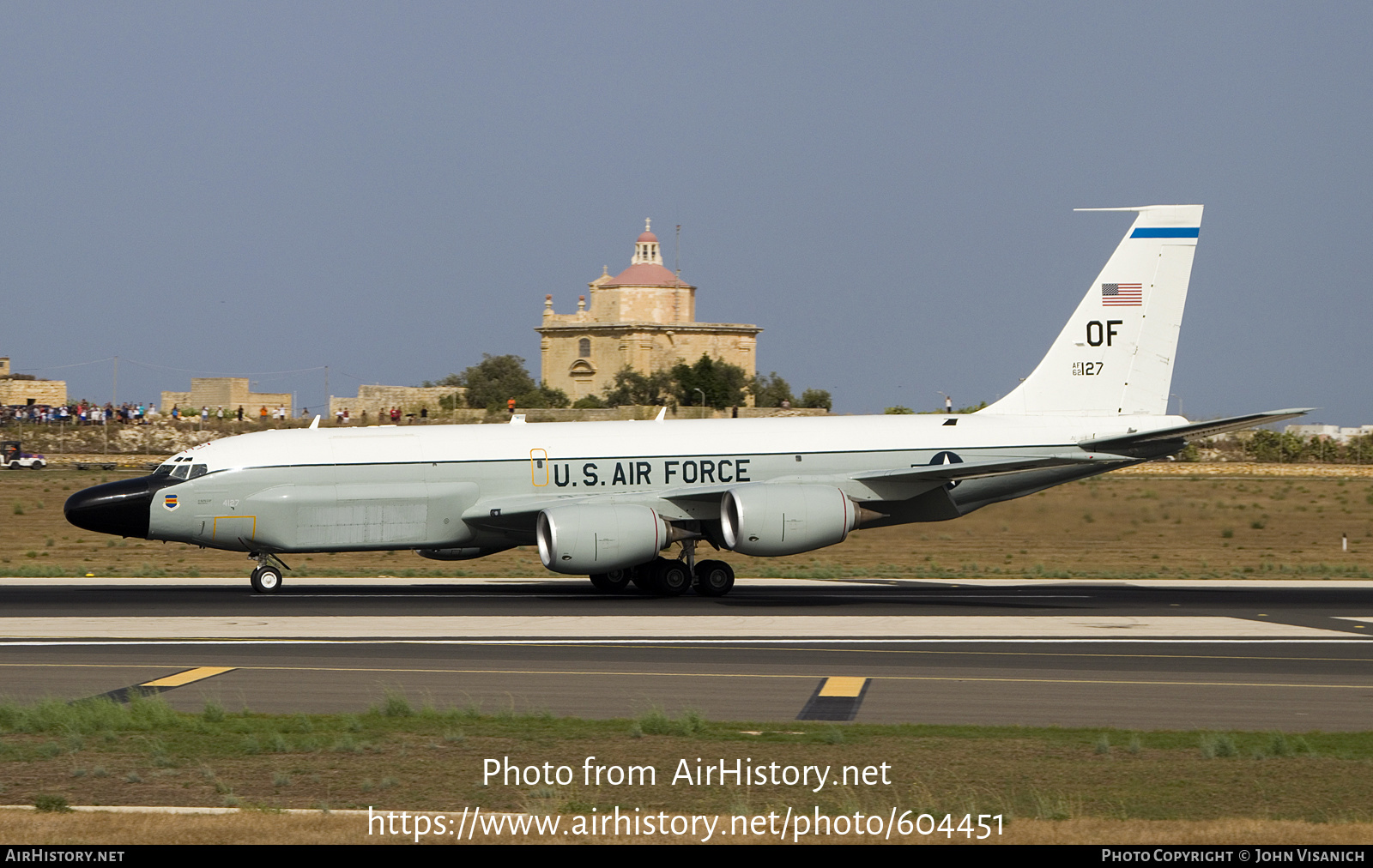 Aircraft Photo of 62-4127 / AF62-127 | Boeing TC-135W | USA - Air Force | AirHistory.net #604451