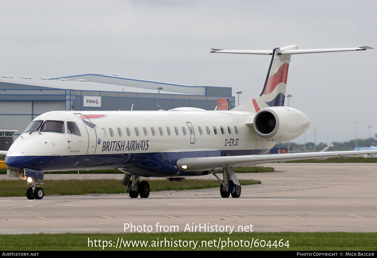 Aircraft Photo of G-ERJG | Embraer ERJ-145EP (EMB-145EP) | British Airways | AirHistory.net #604464