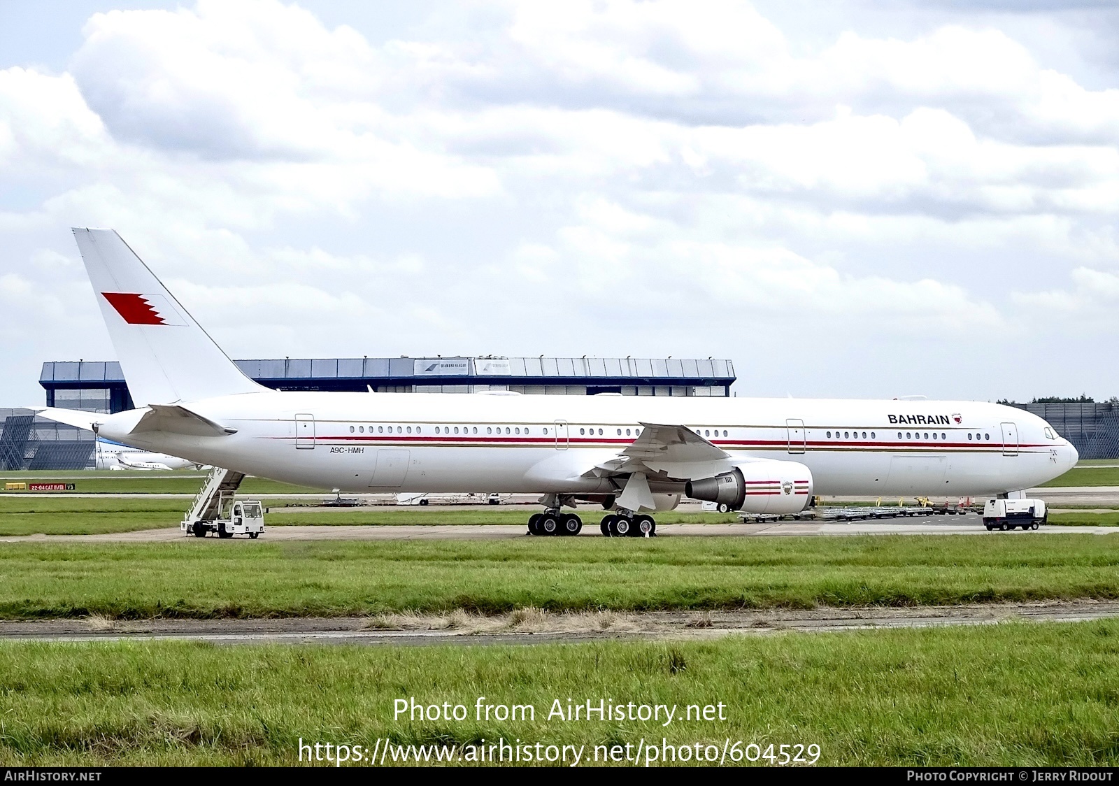 Aircraft Photo of A9C-HMH | Boeing 767-4FS/ER | Bahrain Royal Flight | AirHistory.net #604529