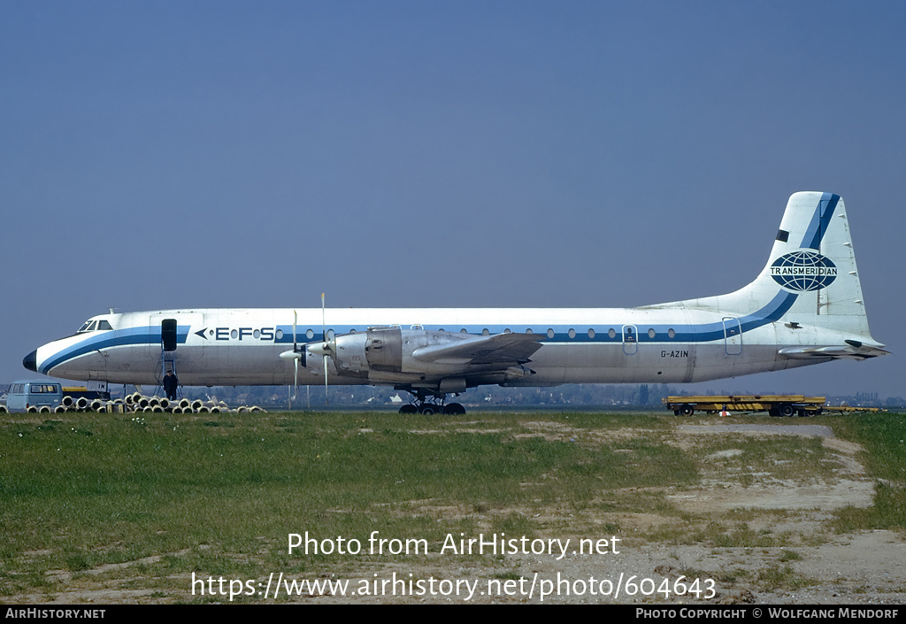 Aircraft Photo of G-AZIN | Canadair CL-44D4-2 | EFS - Express Flug Service | AirHistory.net #604643