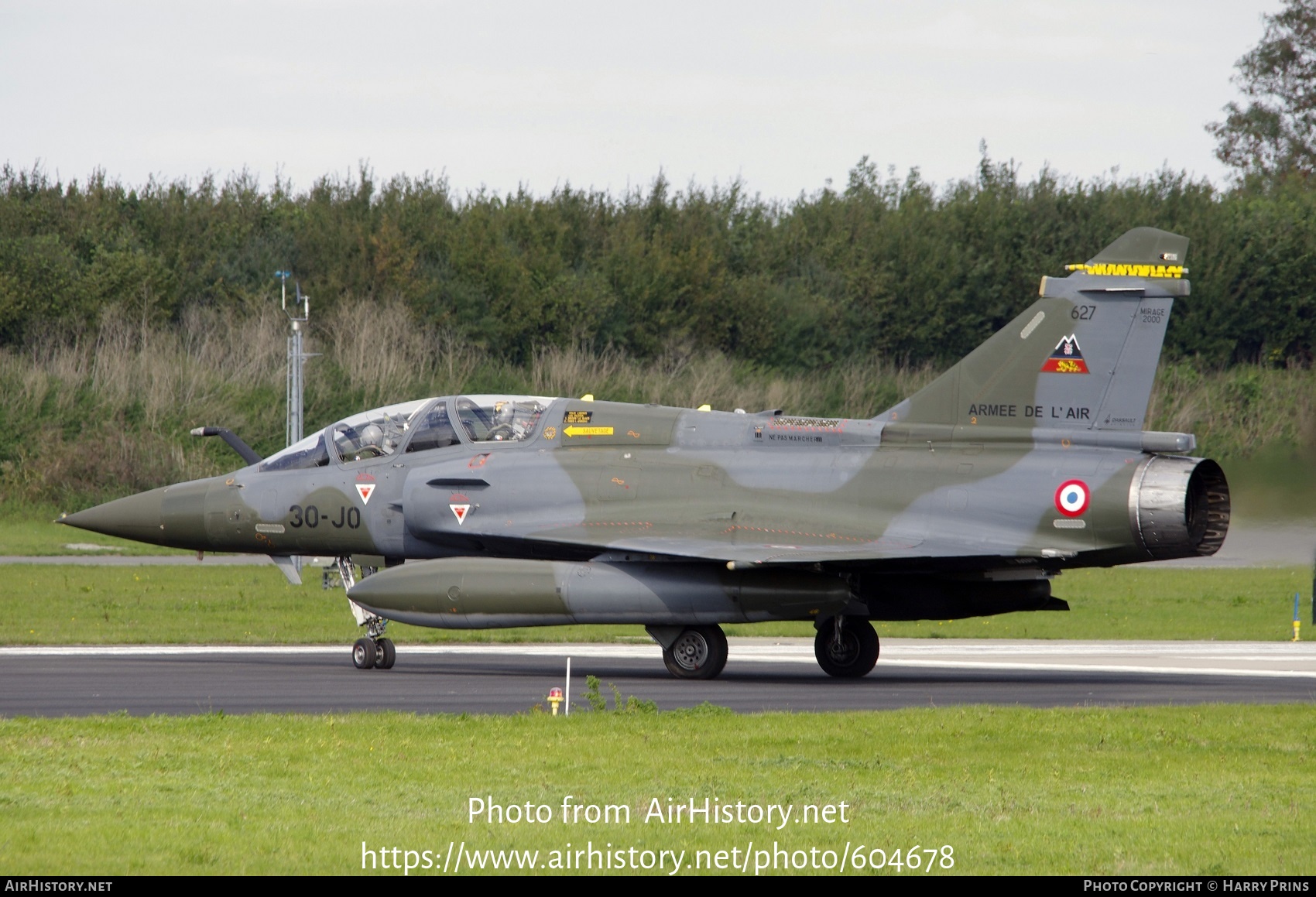 Aircraft Photo of 627 | Dassault Mirage 2000D | France - Air Force | AirHistory.net #604678