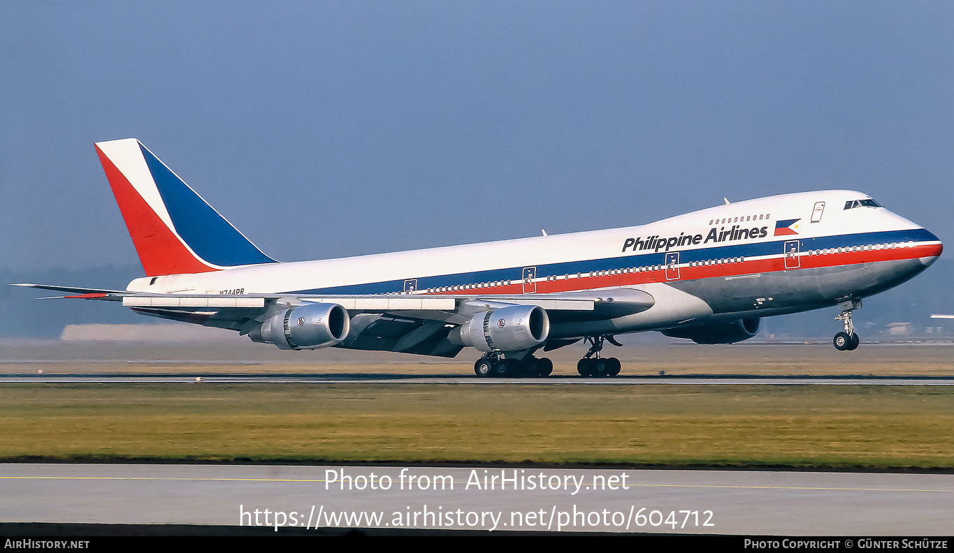 Aircraft Photo of N744PR | Boeing 747-2F6B | Philippine Airlines | AirHistory.net #604712