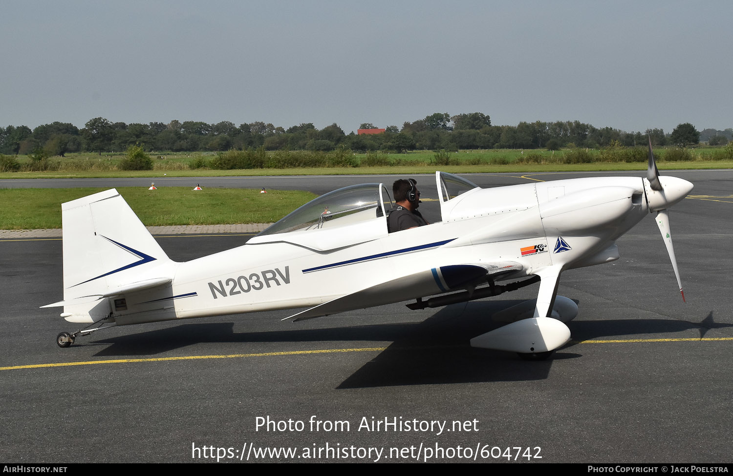 Aircraft Photo of N203RV | Van's RV-3 | AirHistory.net #604742