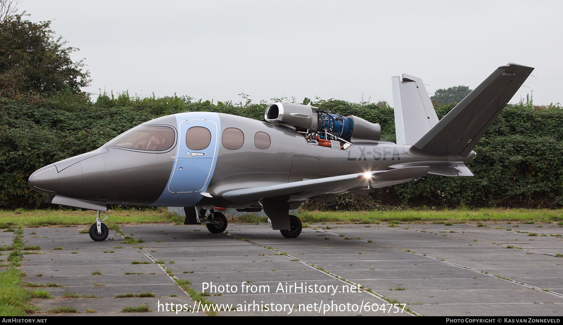 Aircraft Photo of LX-SFA | Cirrus SF-50 Vision G2+ | AirHistory.net #604757