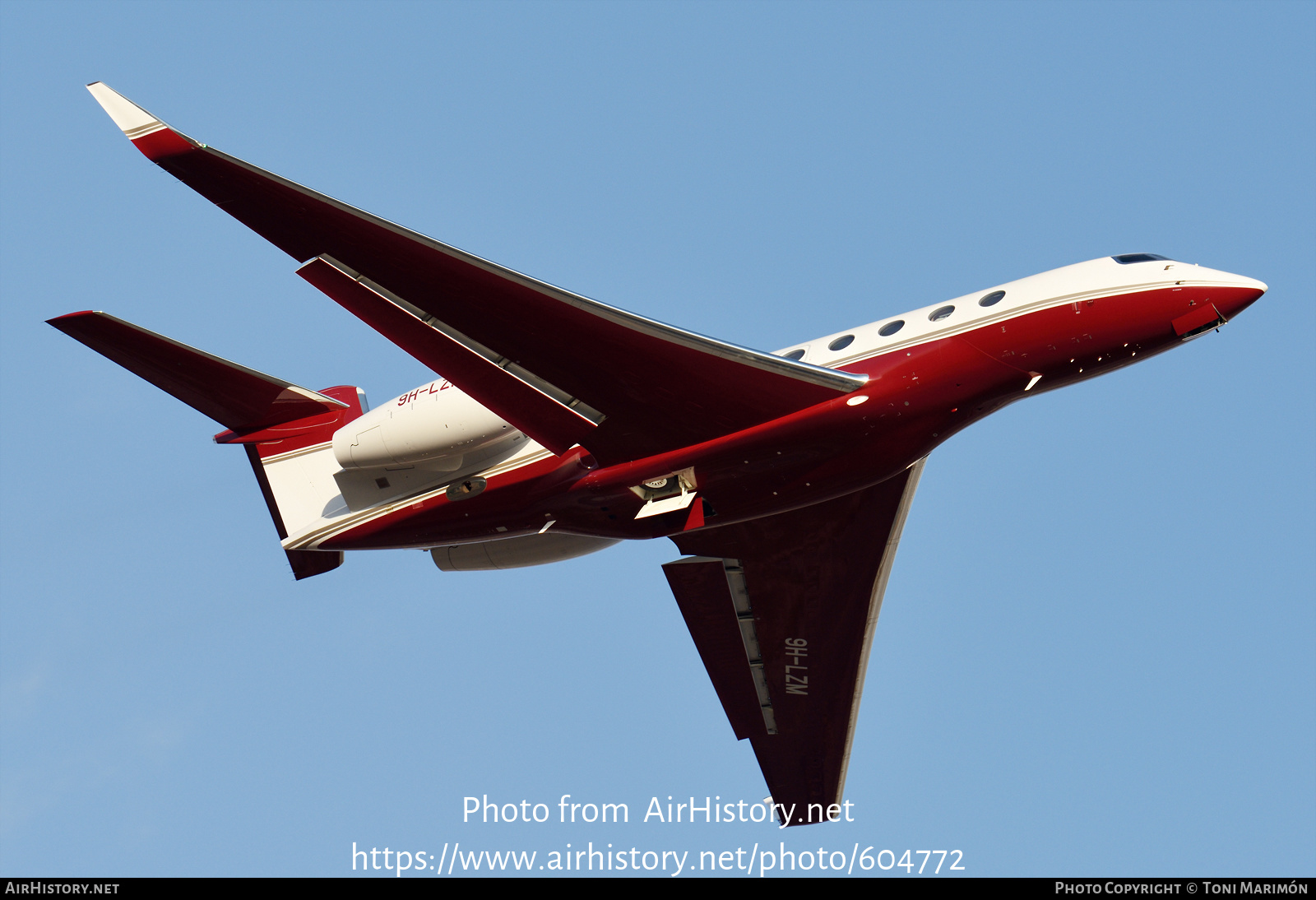 Aircraft Photo of 9H-LZM | Gulfstream Aerospace G650 (G-VI) | AirHistory.net #604772