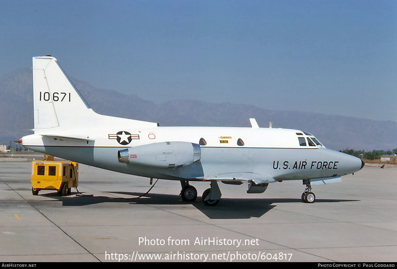 Aircraft Photo of 61-0671 / 10671 | North American T-39A | USA - Air Force | AirHistory.net #604817