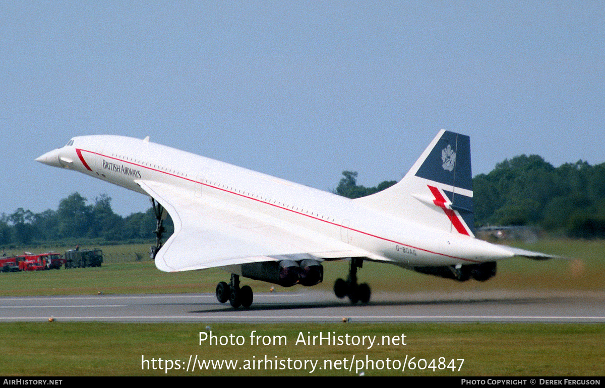 Aircraft Photo of G-BOAG | Aerospatiale-British Aerospace Concorde 102 ...