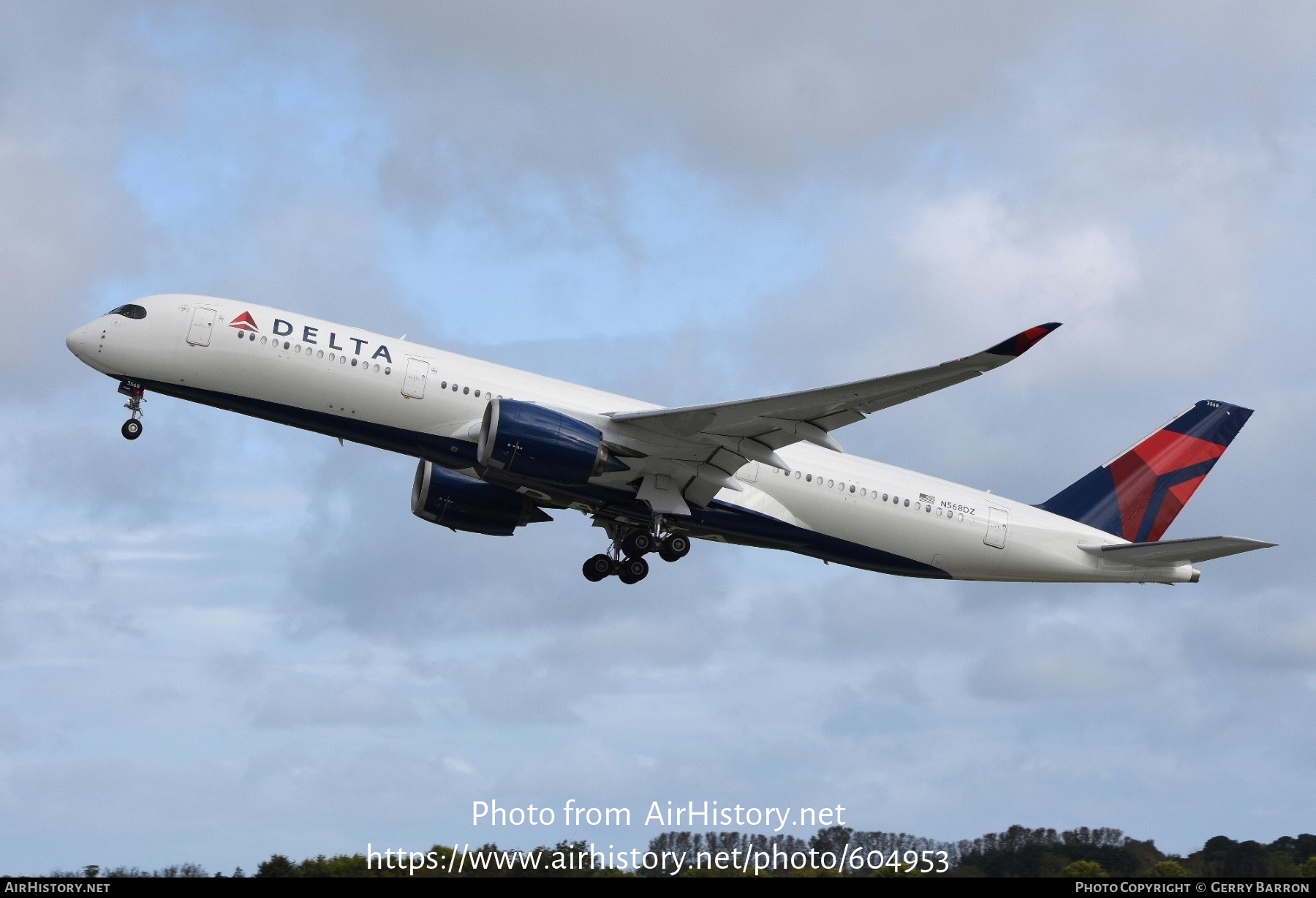 Aircraft Photo of N568DZ | Airbus A350-941 | Delta Air Lines | AirHistory.net #604953