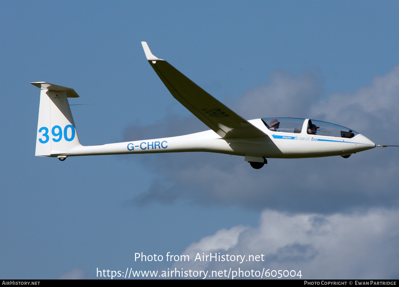 Aircraft Photo of G-CHRC | Glaser Dirks DG-500/20 Elan | AirHistory.net #605004