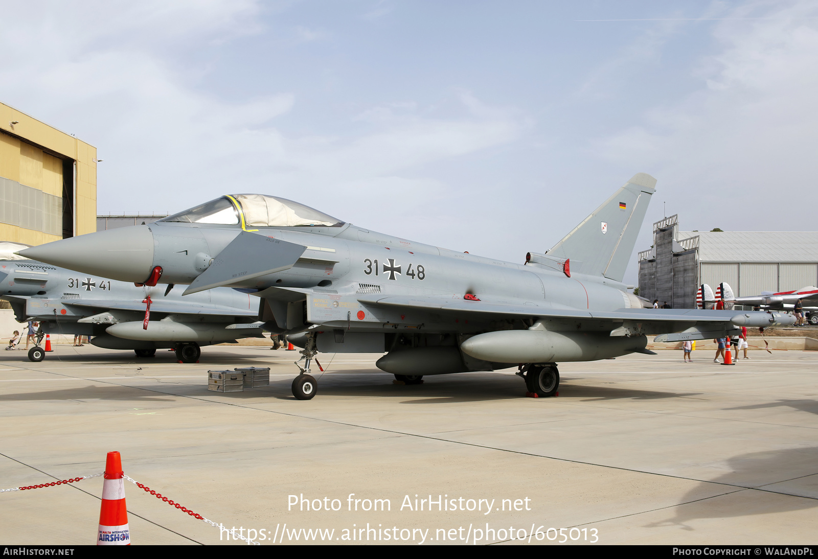 Aircraft Photo of 3148 | Eurofighter EF-2000 Typhoon | Germany - Air Force | AirHistory.net #605013