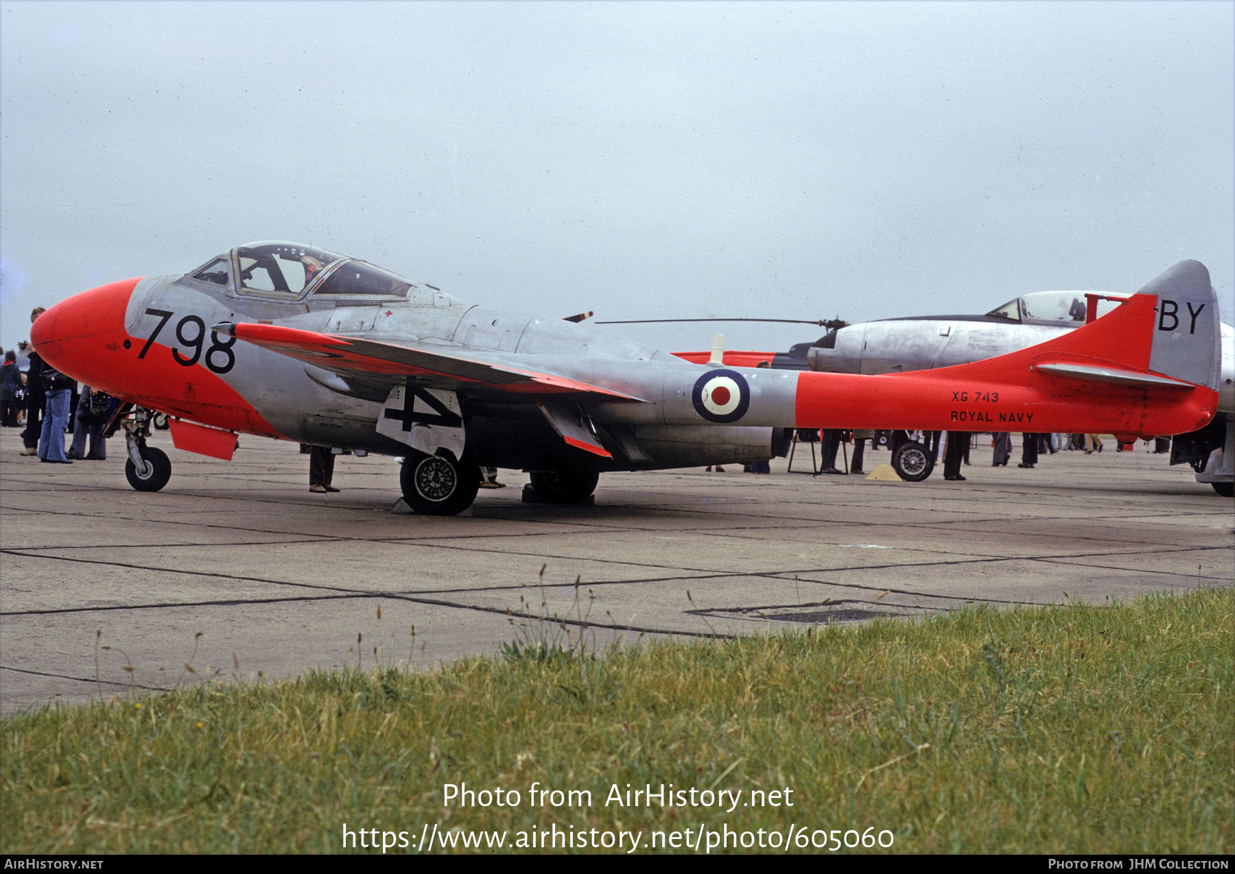 Aircraft Photo of XG743 | De Havilland D.H. 115 Sea Vampire T22 | UK - Navy | AirHistory.net #605060