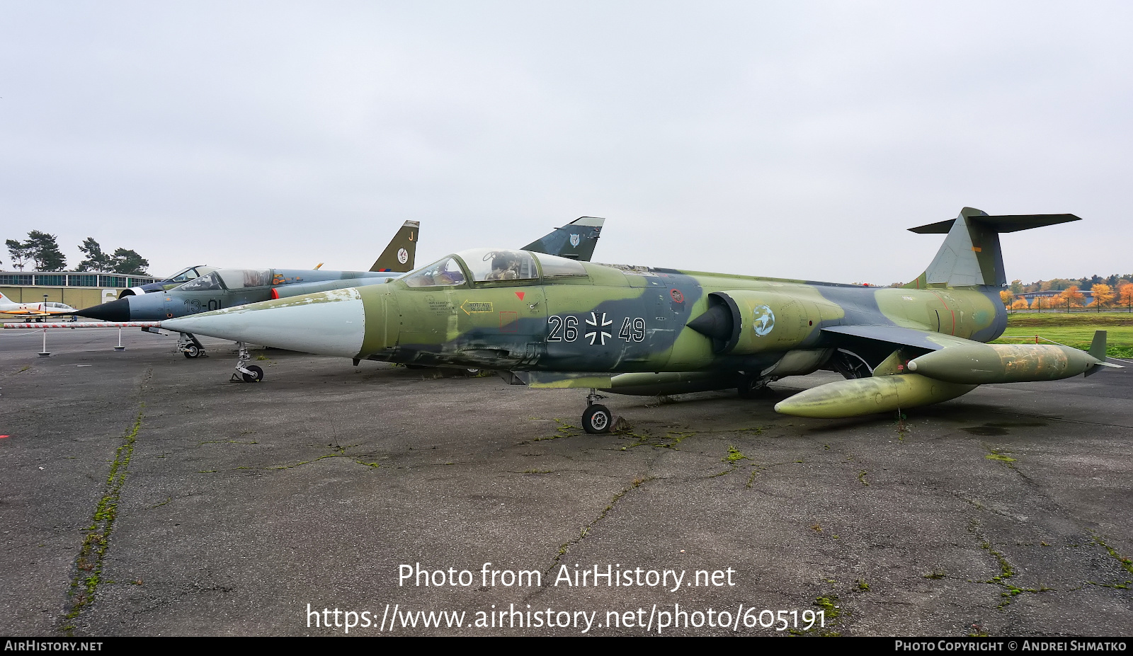 Aircraft Photo of 2649 | Lockheed F-104G Starfighter | Germany - Air Force | AirHistory.net #605191