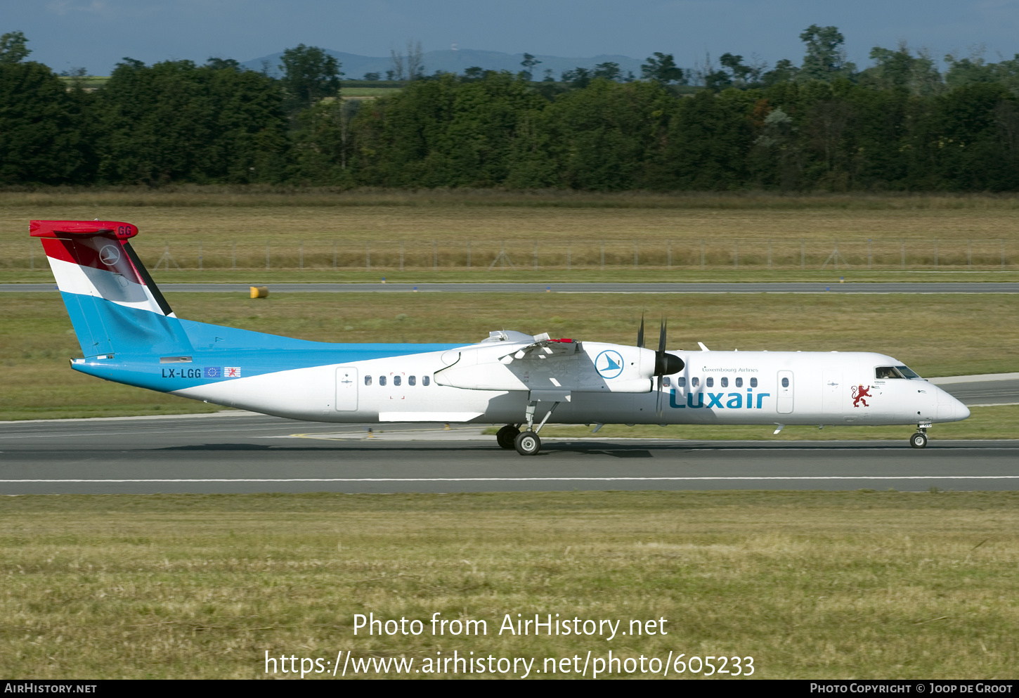 Aircraft Photo of LX-LGG | Bombardier DHC-8-402 Dash 8 | Luxair | AirHistory.net #605233