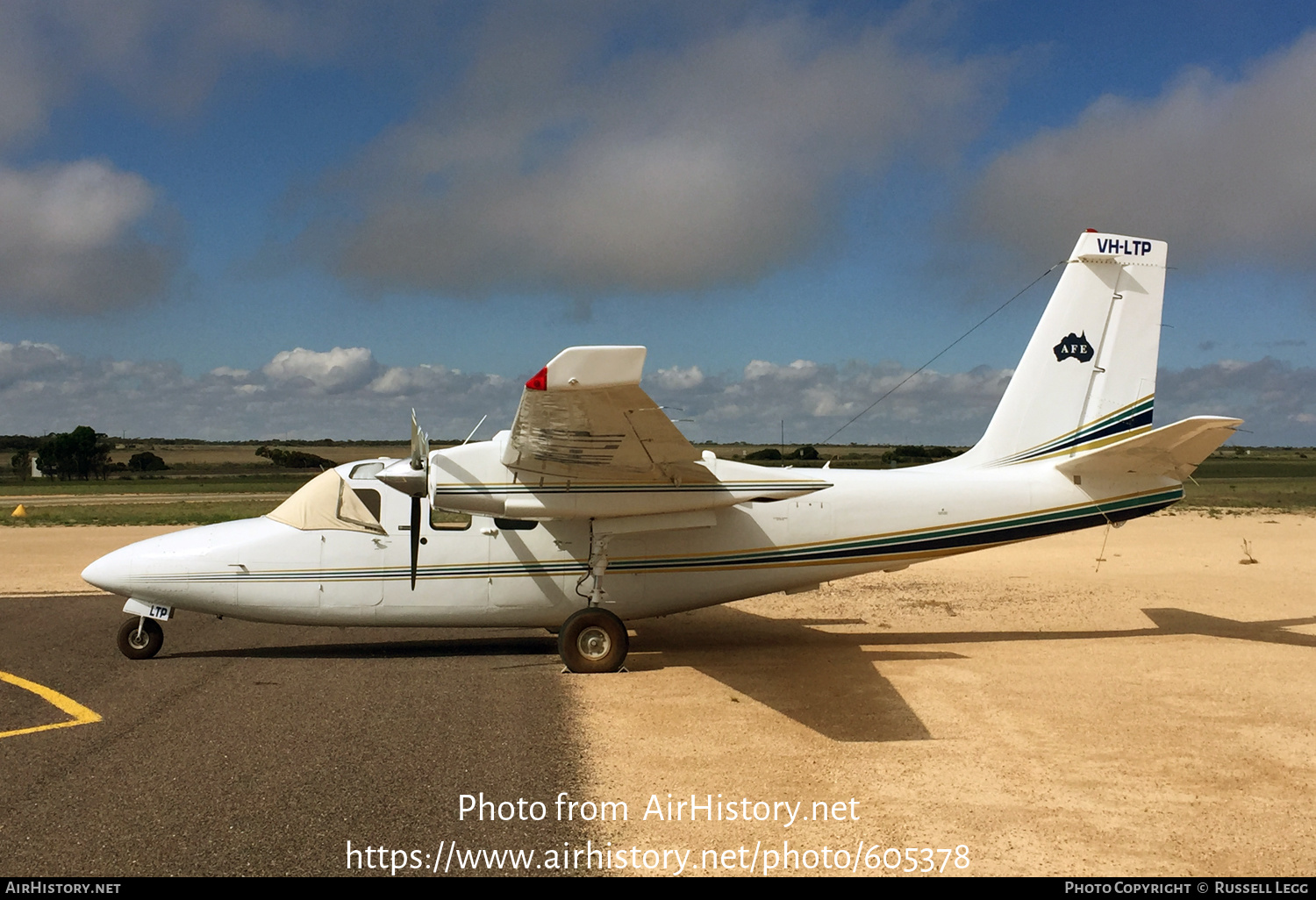 Aircraft Photo of VH-LTP | Rockwell 500S Shrike Commander | AFE - Australian Fishing Enterprises | AirHistory.net #605378