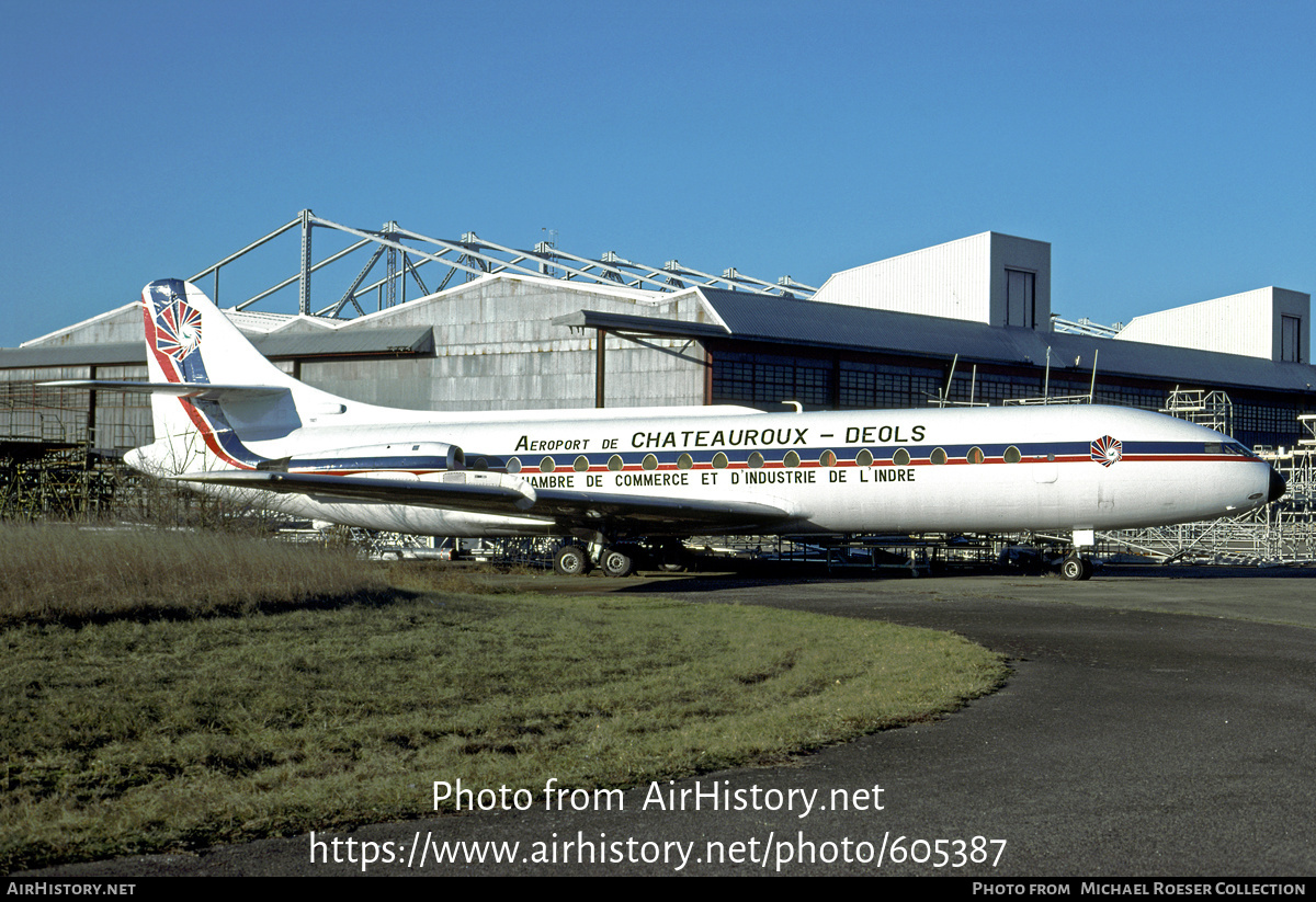 Aircraft Photo of F-BYCD | Sud SE-210 Caravelle VI-N | Aeroport de Chateauroux-Deols | AirHistory.net #605387