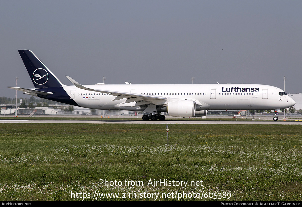 Aircraft Photo of D-AIVA | Airbus A350-941 | Lufthansa | AirHistory.net #605389