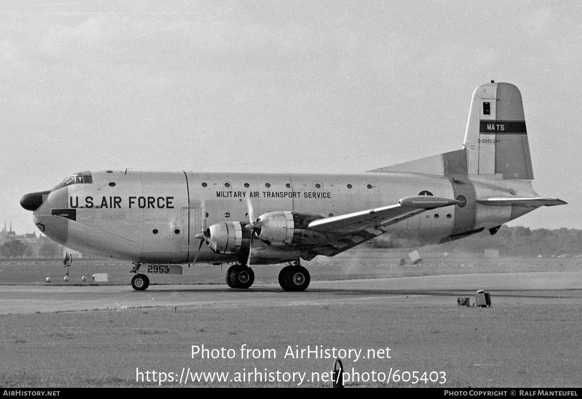 Aircraft Photo of 52-953 / 0-20953 | Douglas C-124C Globemaster II | USA - Air Force | AirHistory.net #605403