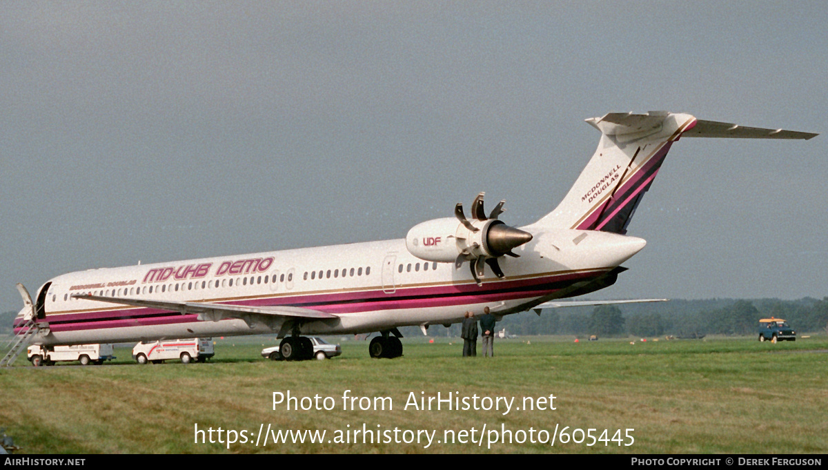 Aircraft Photo of N980DC | McDonnell Douglas MD-81(UHB) (DC-9-81(UHB)) | McDonnell Douglas | AirHistory.net #605445