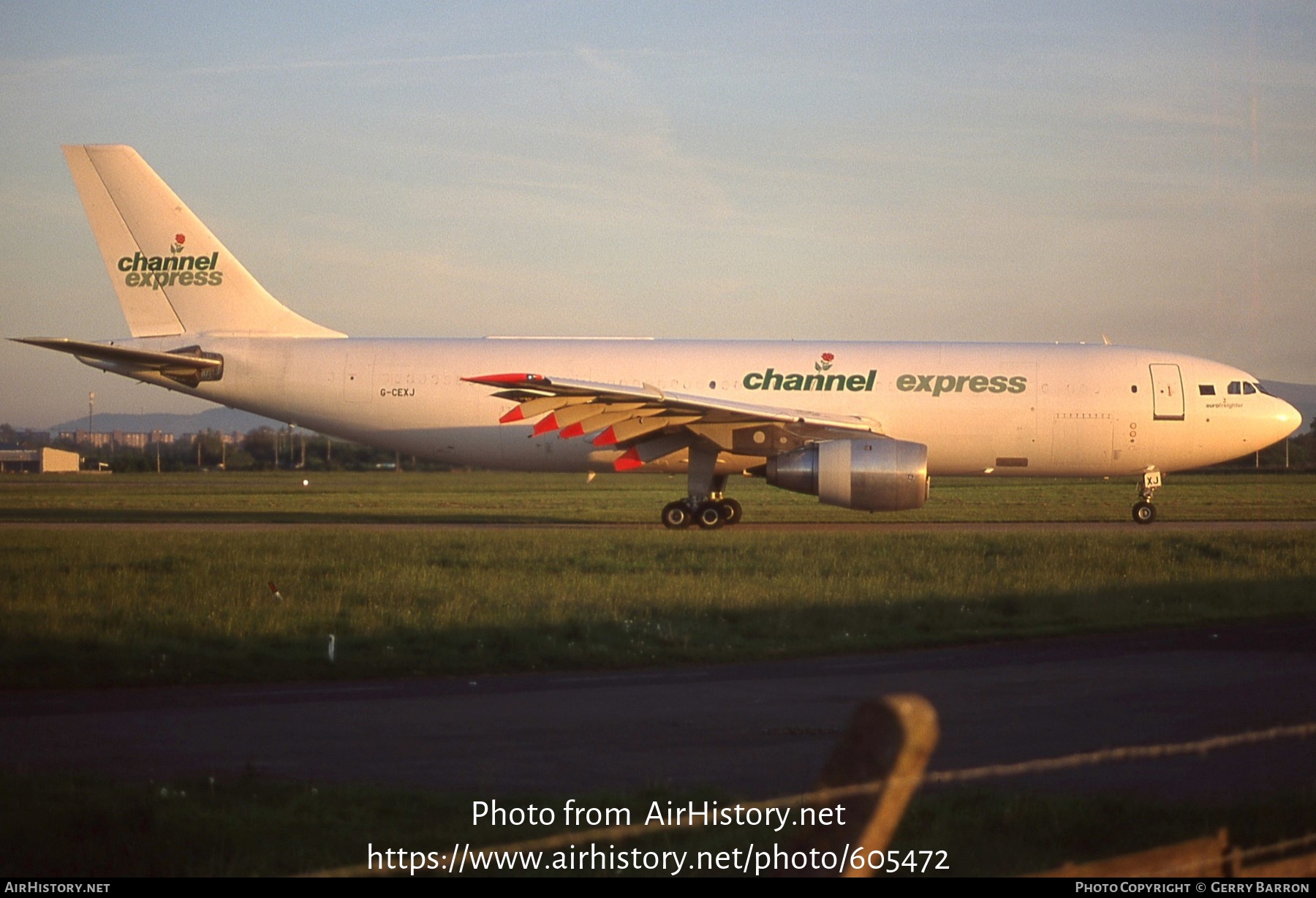 Aircraft Photo of G-CEXJ | Airbus A300B4-203(F) | Channel Express | AirHistory.net #605472