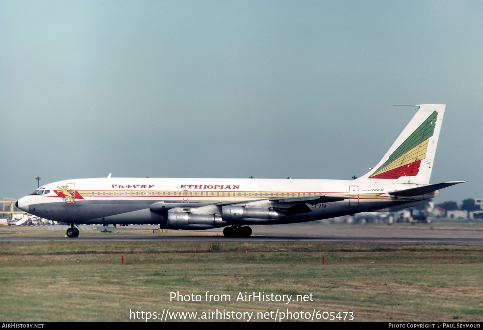 Aircraft Photo of ET-AFA | Boeing 720-024B | Ethiopian Airlines | AirHistory.net #605473