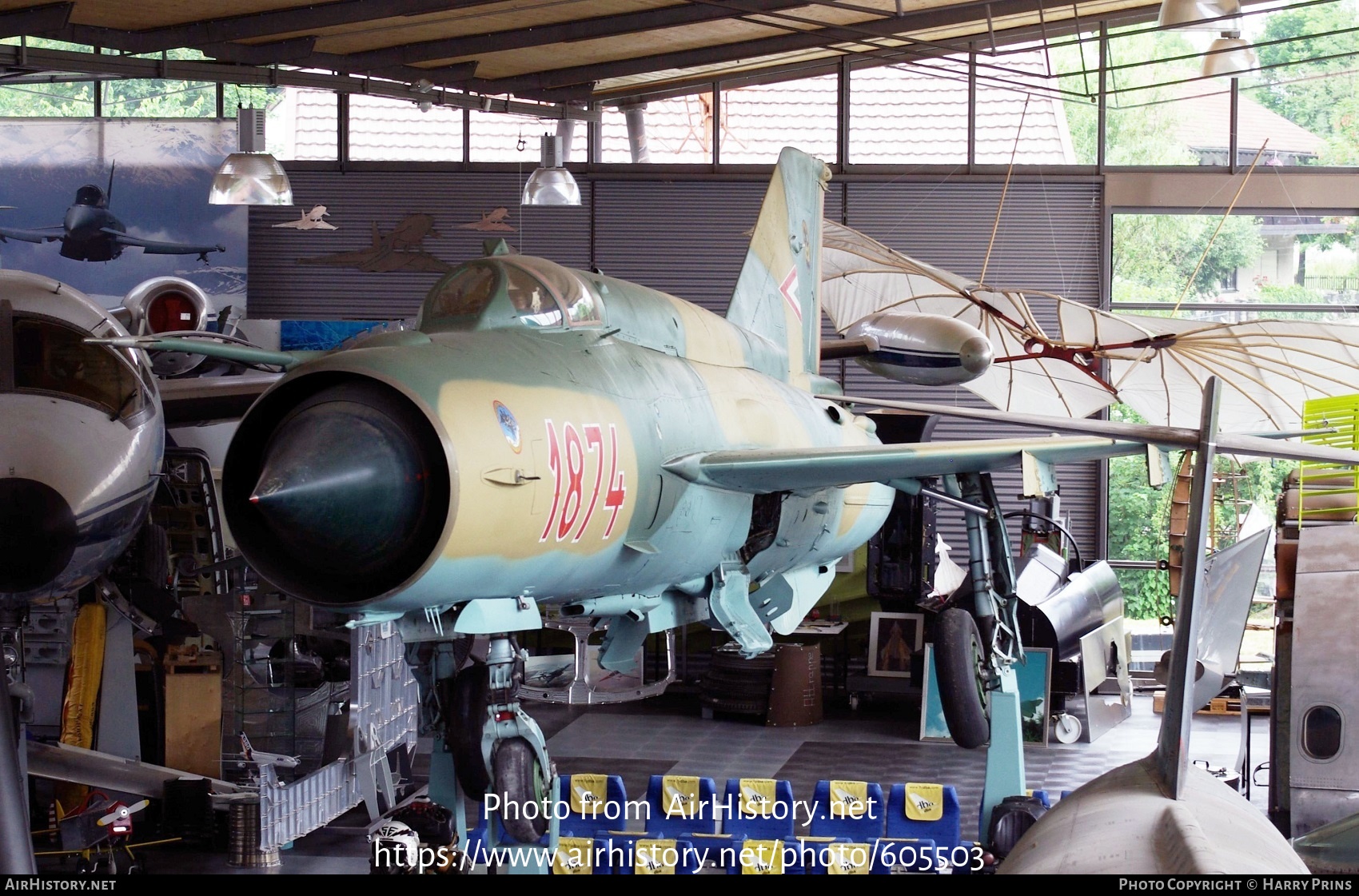 Aircraft Photo of 1874 | Mikoyan-Gurevich MiG-21bis | Hungary - Air Force | AirHistory.net #605503