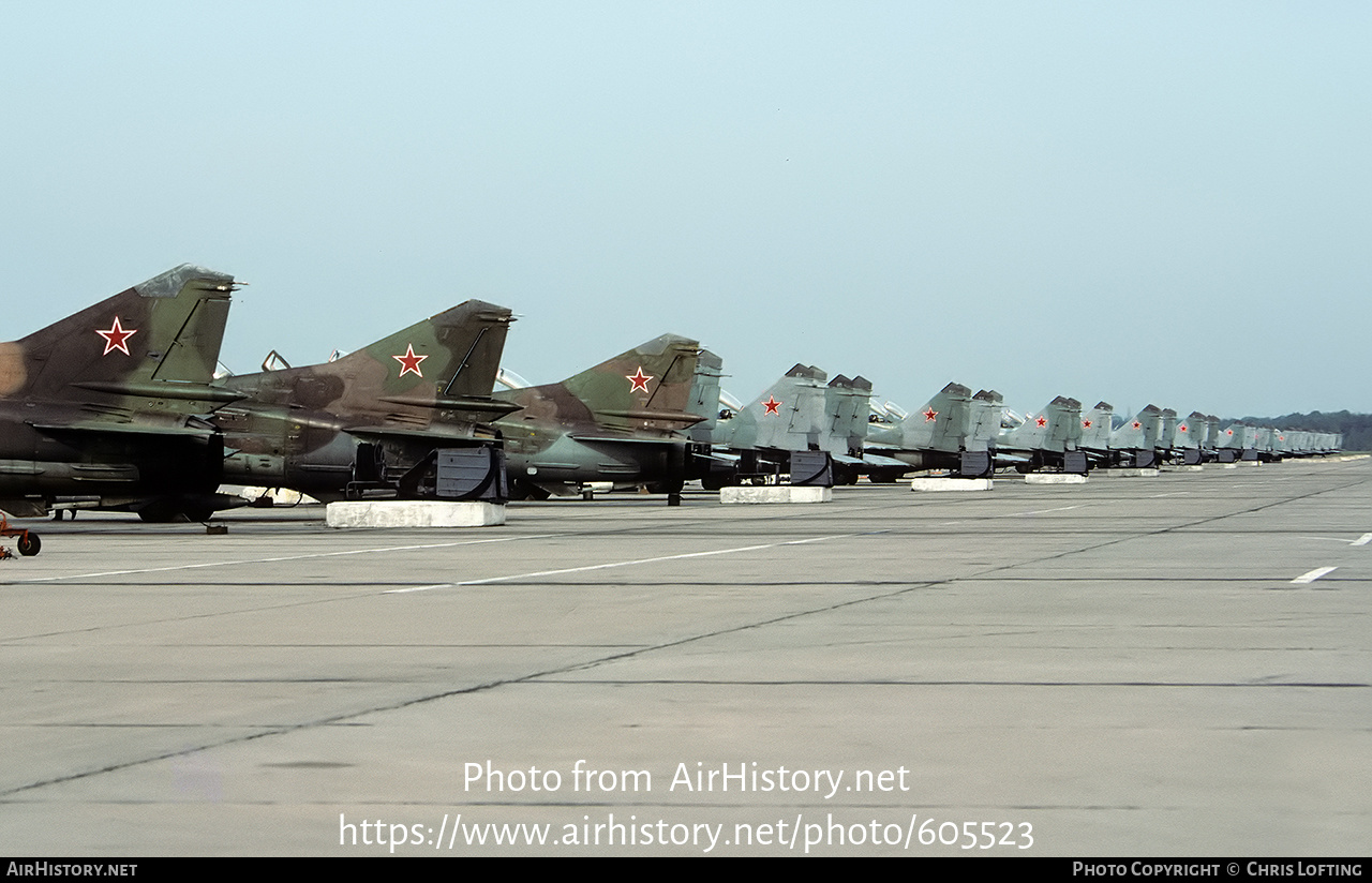 Aircraft Photo of 62 blue | Mikoyan-Gurevich MiG-23UB | Russia - Air Force | AirHistory.net #605523