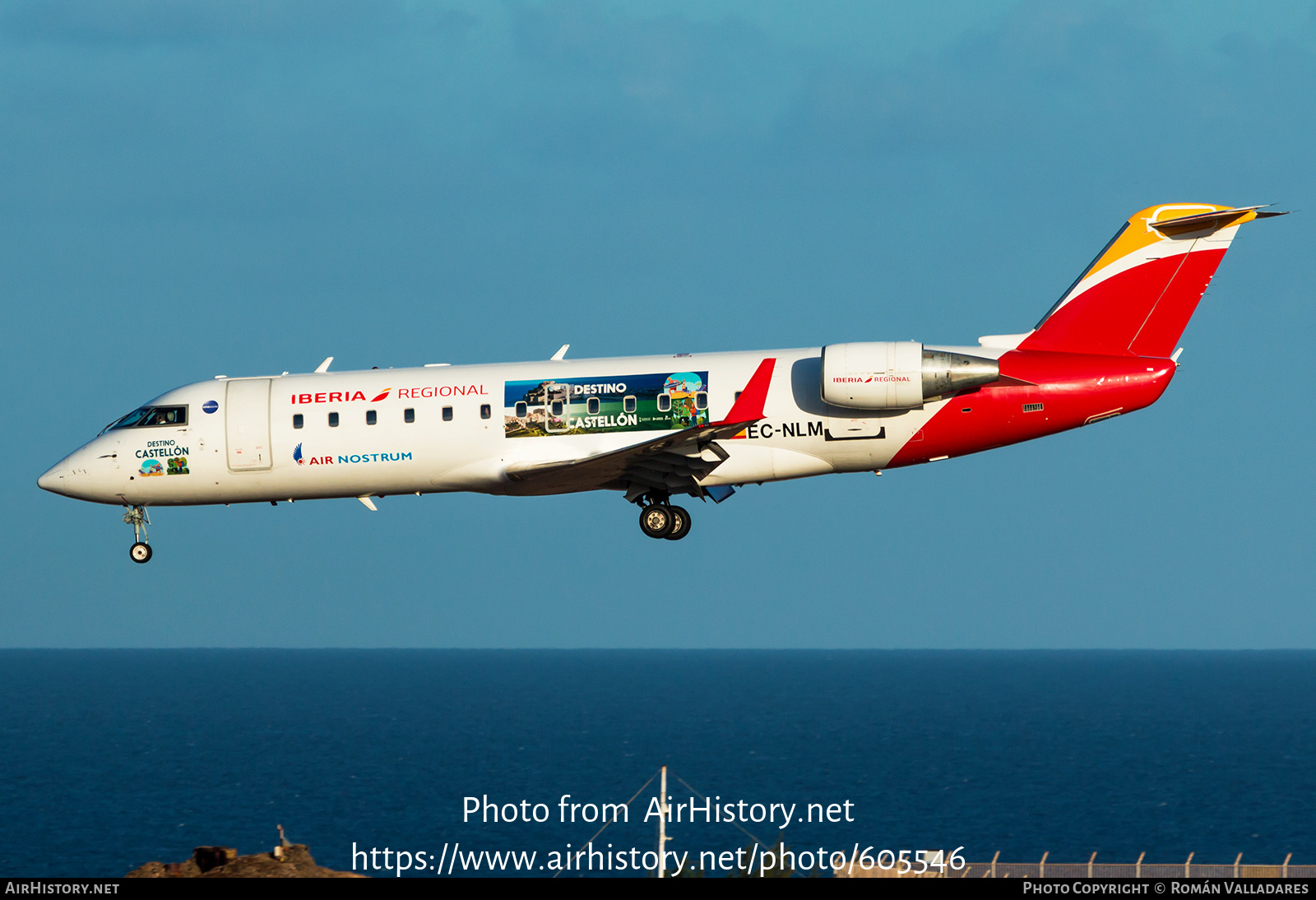 Aircraft Photo of EC-NLM | Bombardier CRJ-200LR (CL-600-2B19) | Iberia Regional | AirHistory.net #605546