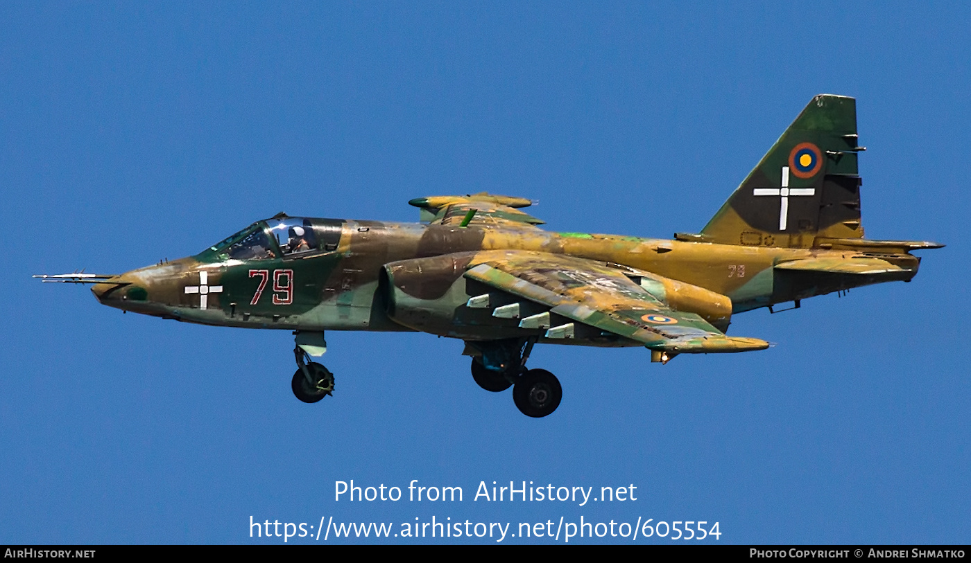 Aircraft Photo of 79 red | Sukhoi Su-25K | Armenia - Air Force | AirHistory.net #605554