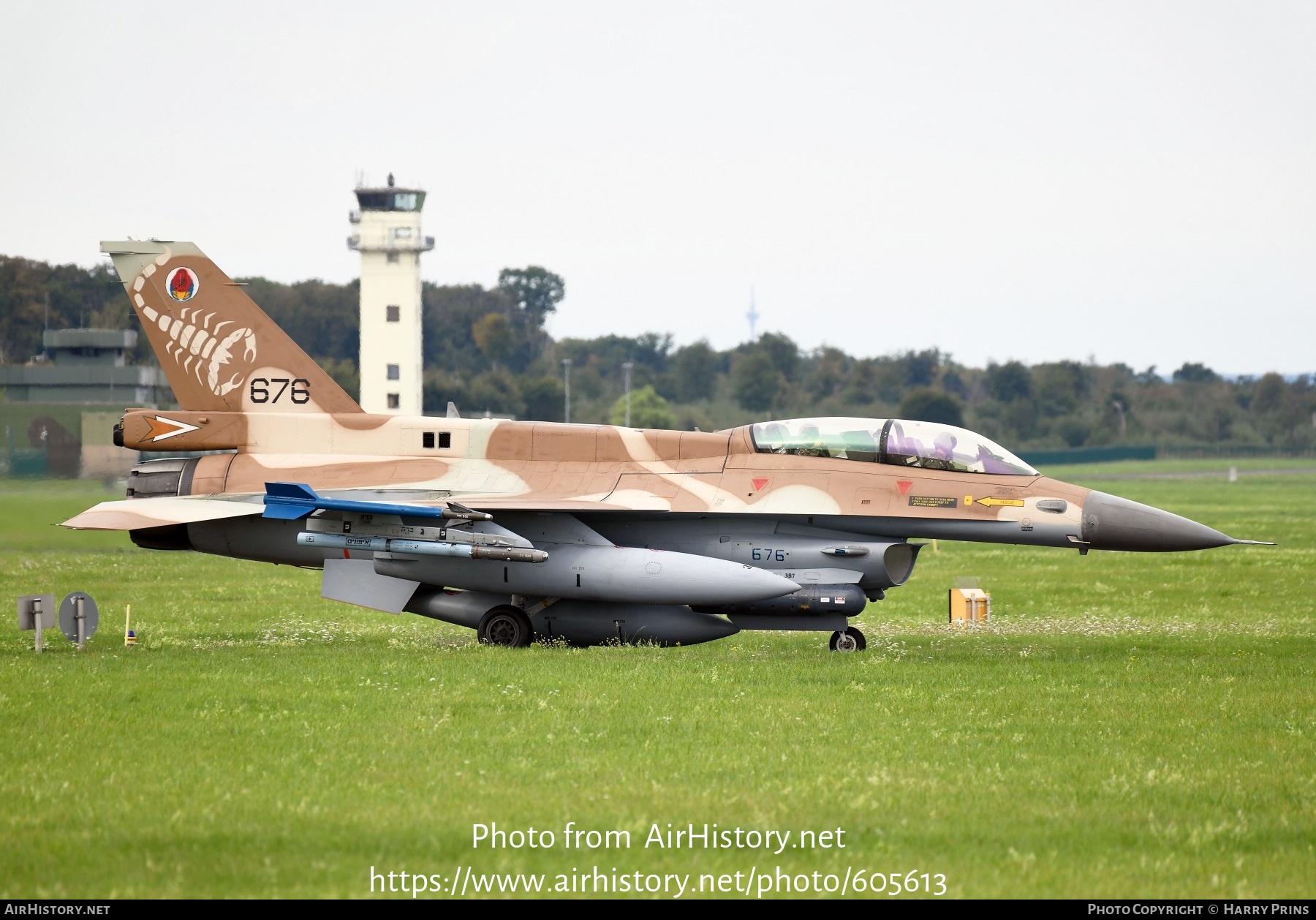 Aircraft Photo of 676 | General Dynamics F-16D Barak | Israel - Air Force | AirHistory.net #605613