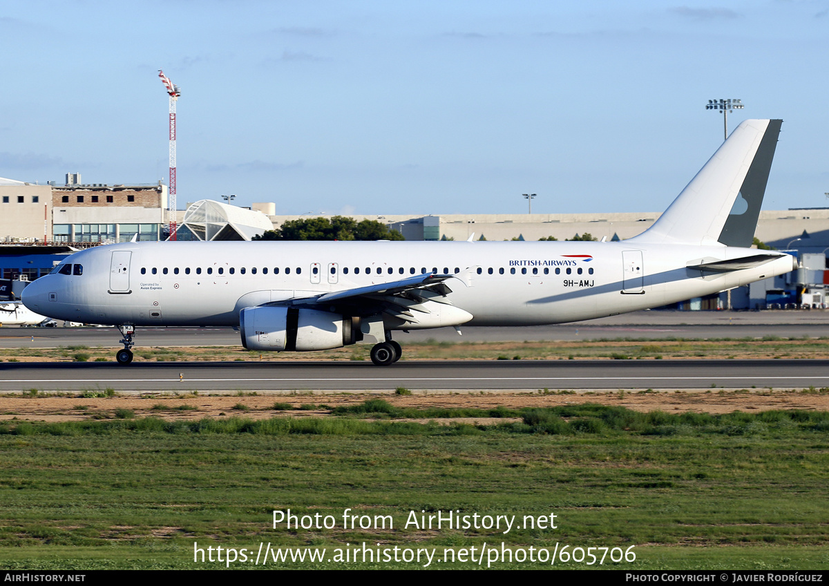 Aircraft Photo of 9H-AMJ | Airbus A320-232 | British Airways | AirHistory.net #605706