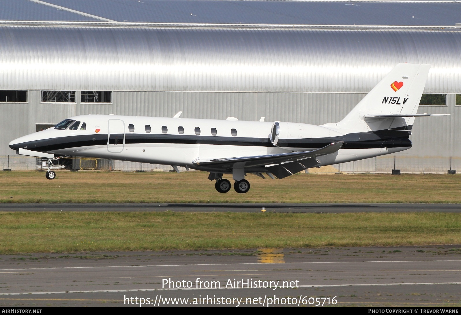 Aircraft Photo of N15LV | Cessna 680 Citation Sovereign+ | AirHistory.net #605716