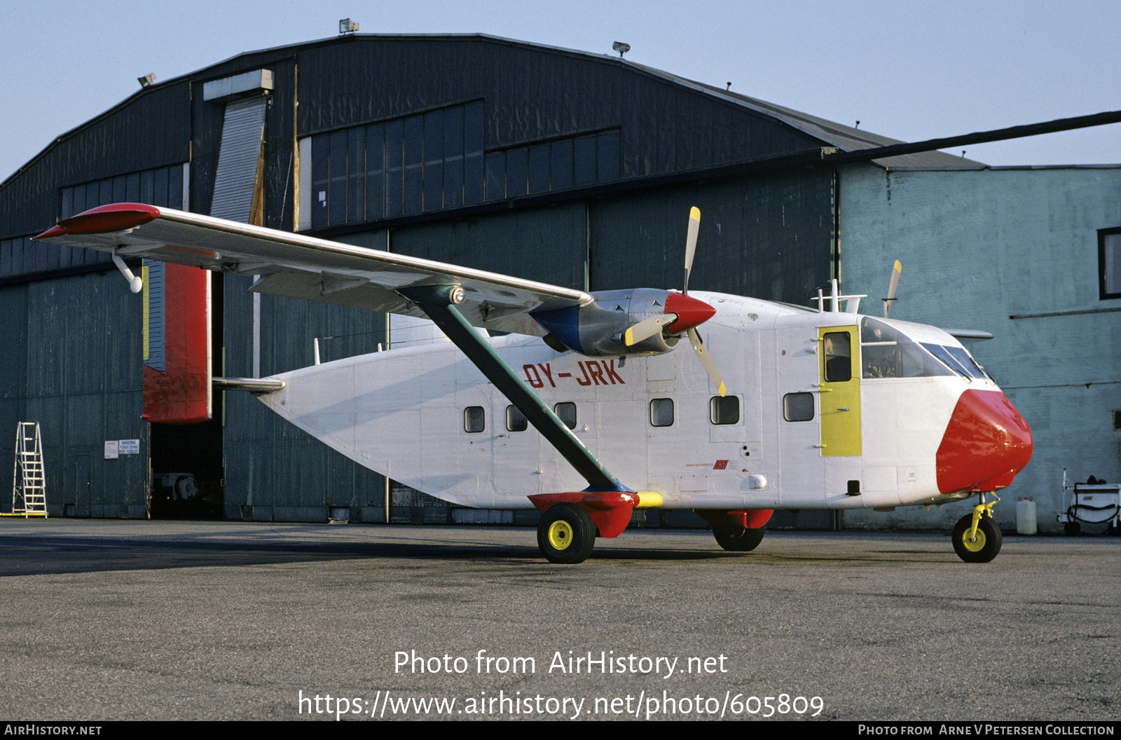 Aircraft Photo of OY-JRK | Short SC.7 Skyliner 3A-100 | Danish Air Transport - DAT | AirHistory.net #605809