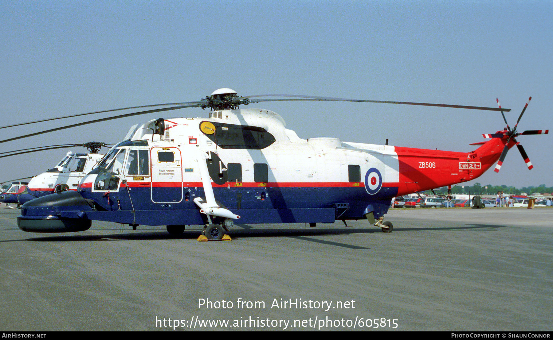 Aircraft Photo of ZB506 | Westland WS-61 Sea King Mk4X | UK - Air Force | AirHistory.net #605815