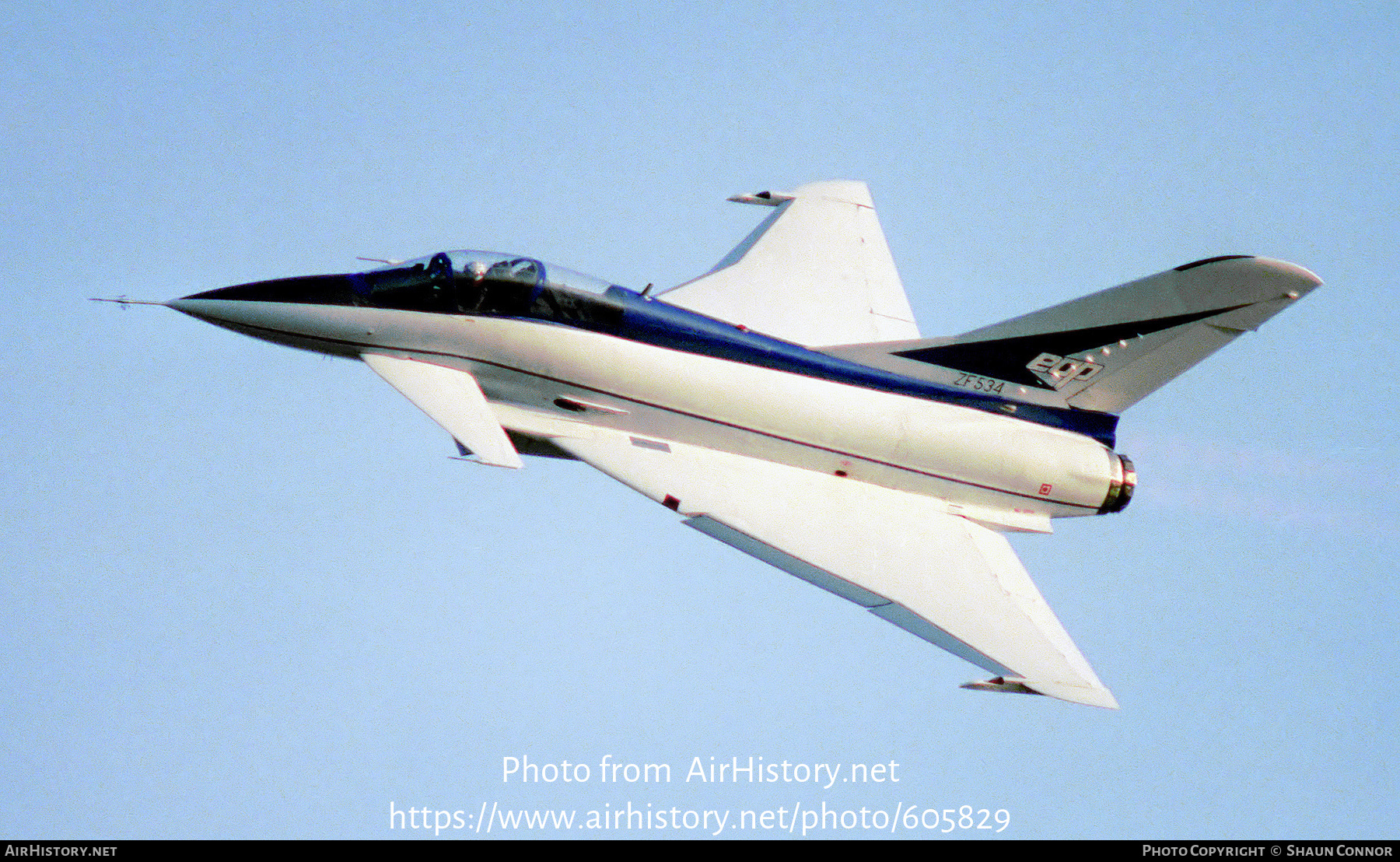 Aircraft Photo of ZF534 | British Aerospace EAP | UK - Air Force | AirHistory.net #605829